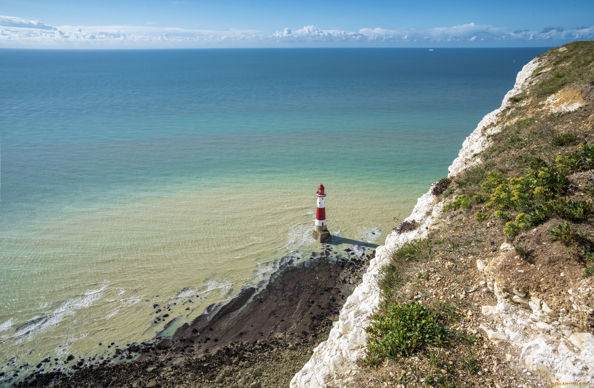 природа, маяки, простор