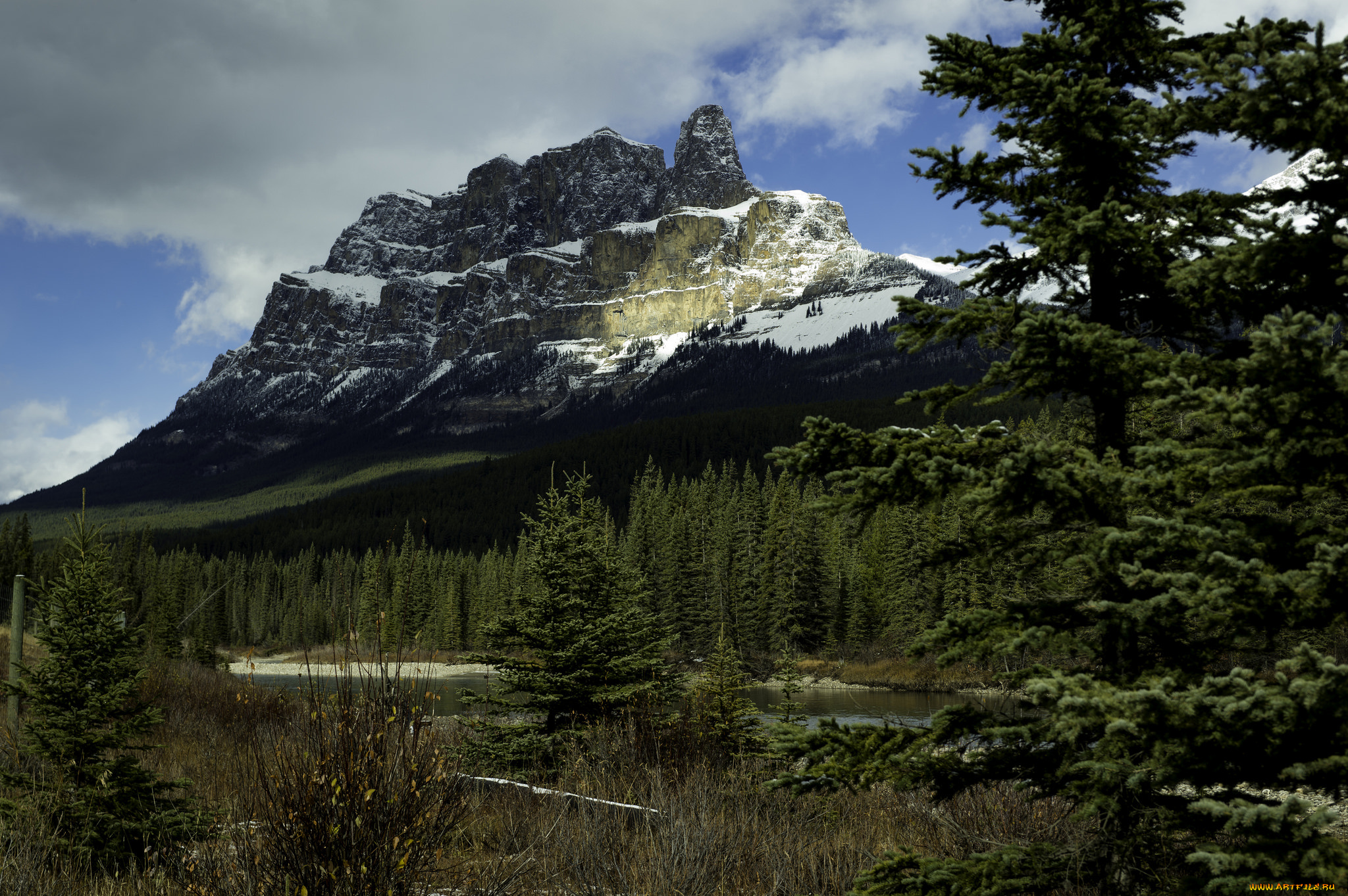 природа, горы, простор