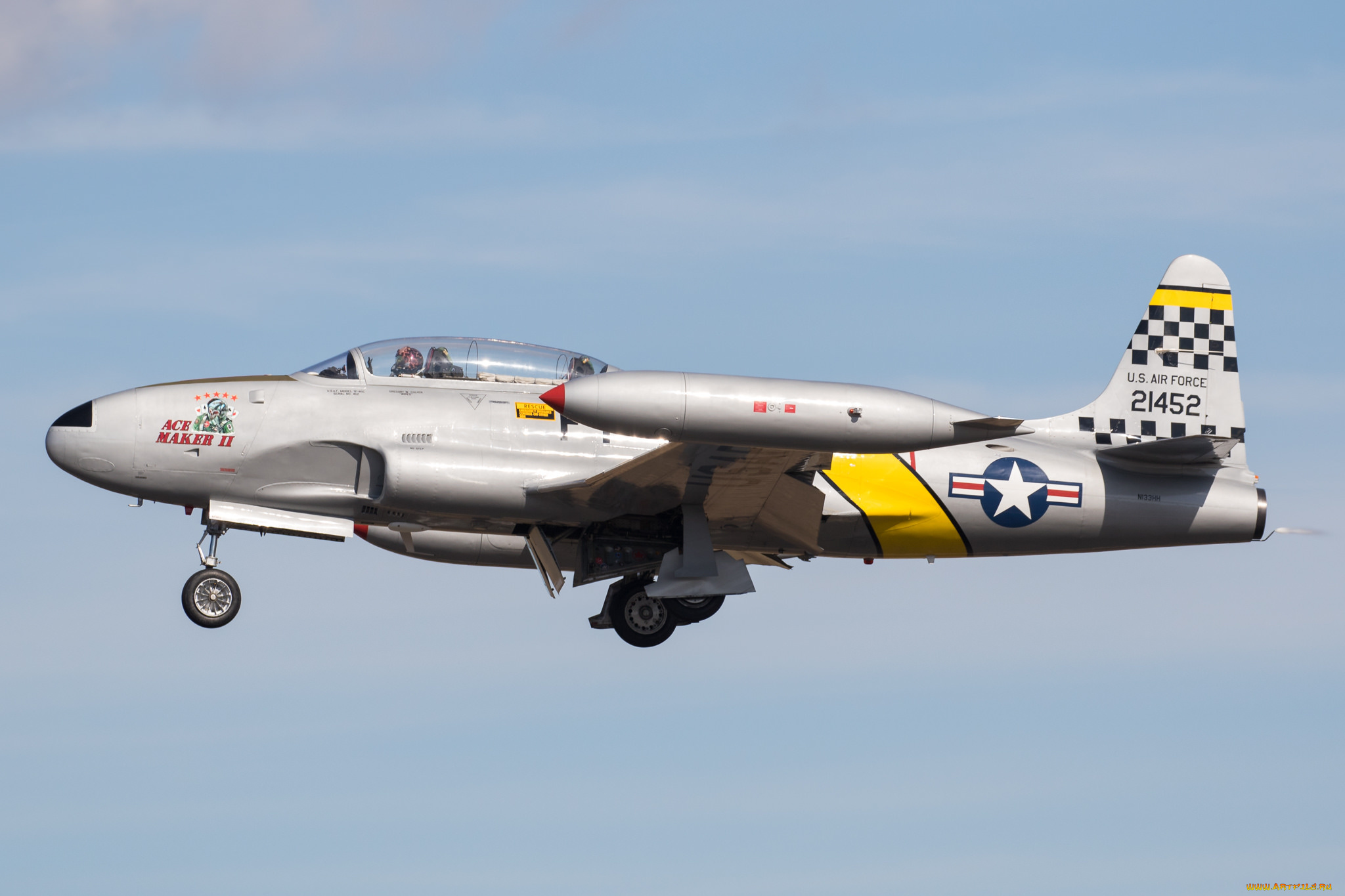 lockheed, t-33, shooting, star, авиация, боевые, самолёты, истребитель