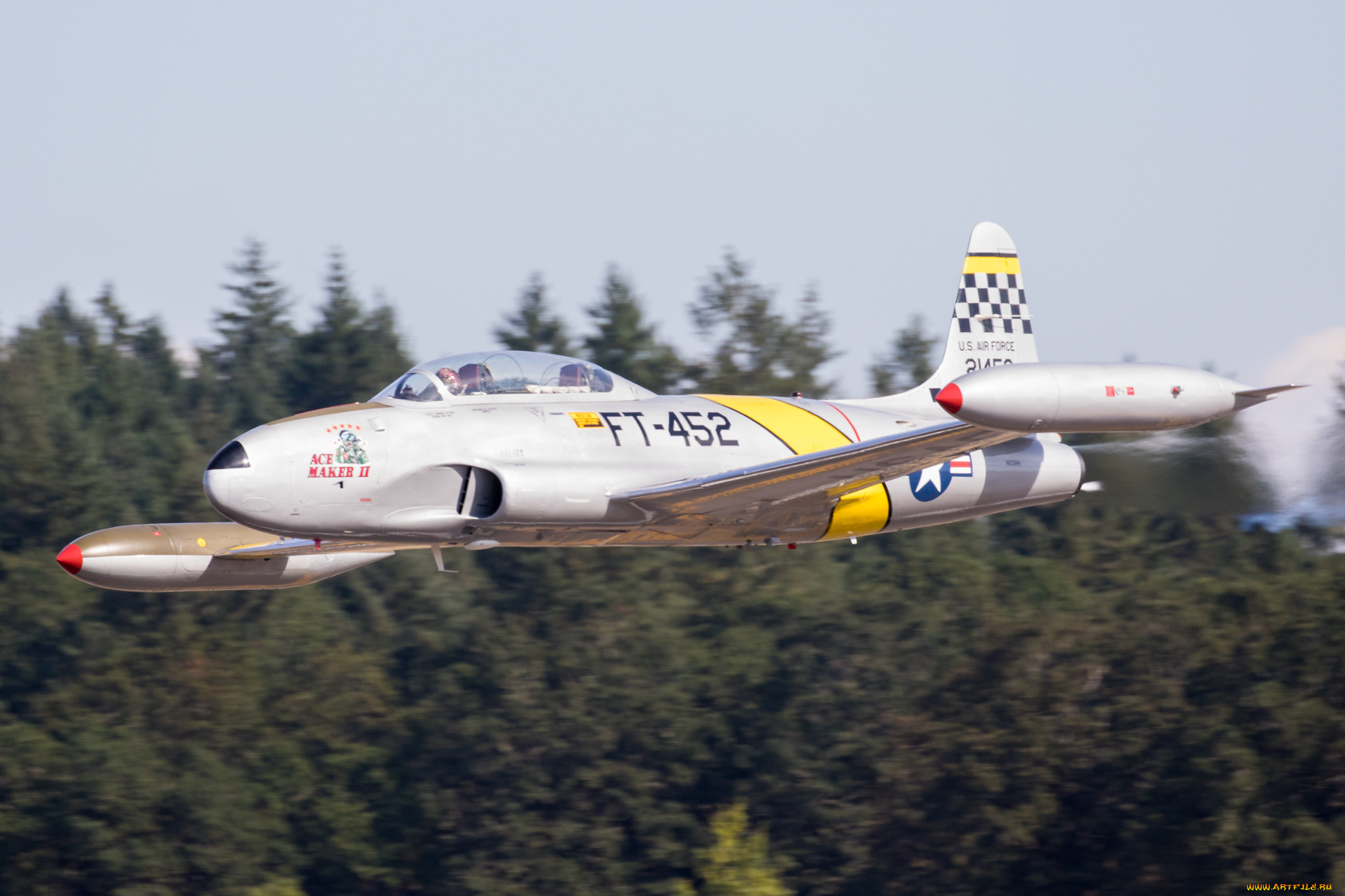 lockheed, t-33, shooting, star, авиация, боевые, самолёты, истребитель