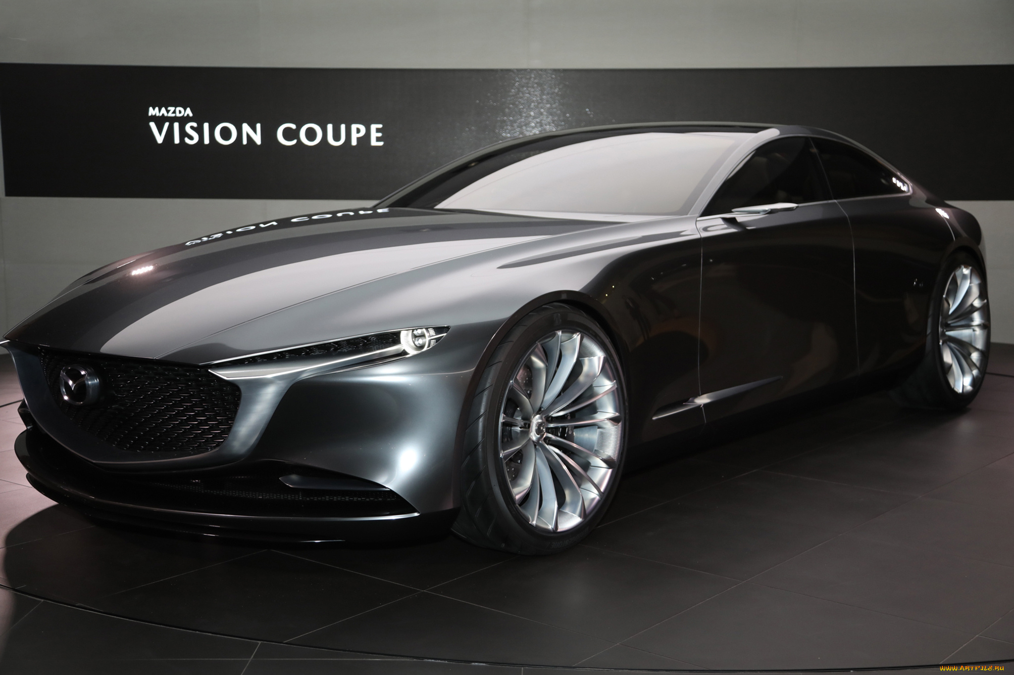 mazda, vision, coupe, concept, 2017, автомобили, mazda, vision, coupe, concept, 2017