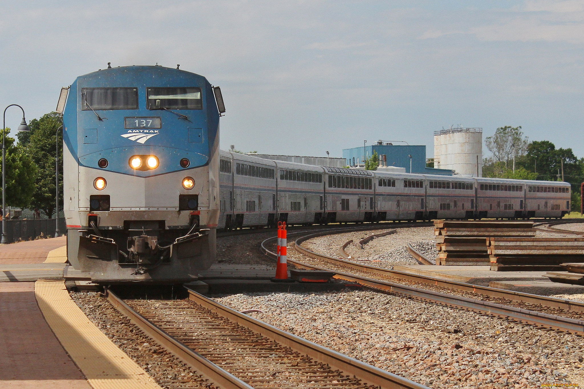 техника, поезда, локомотив, состав