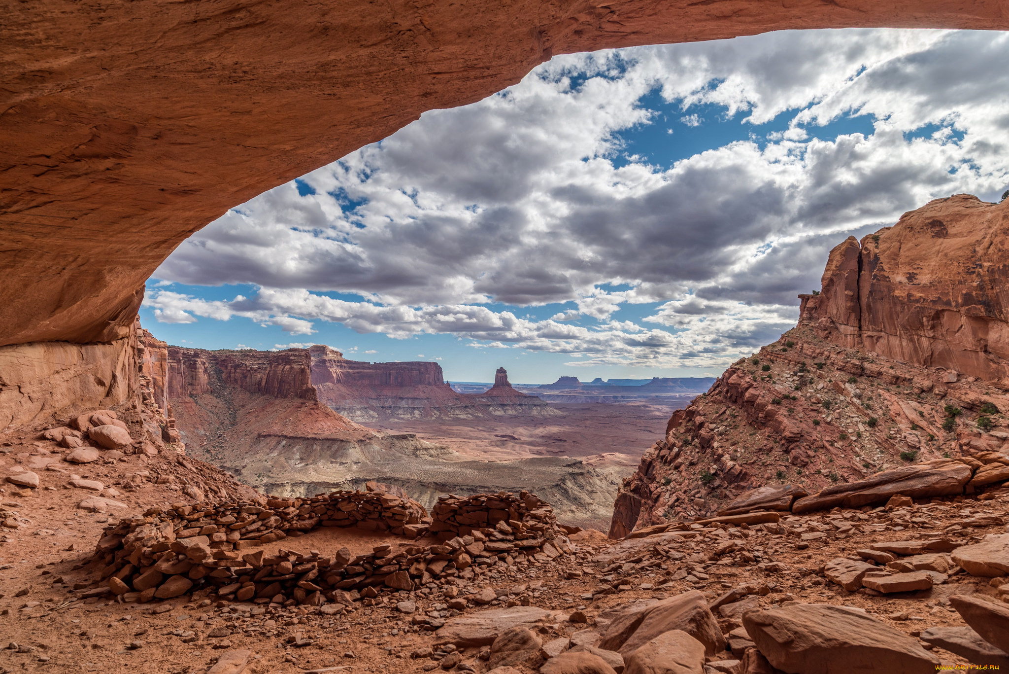 природа, горы, простор