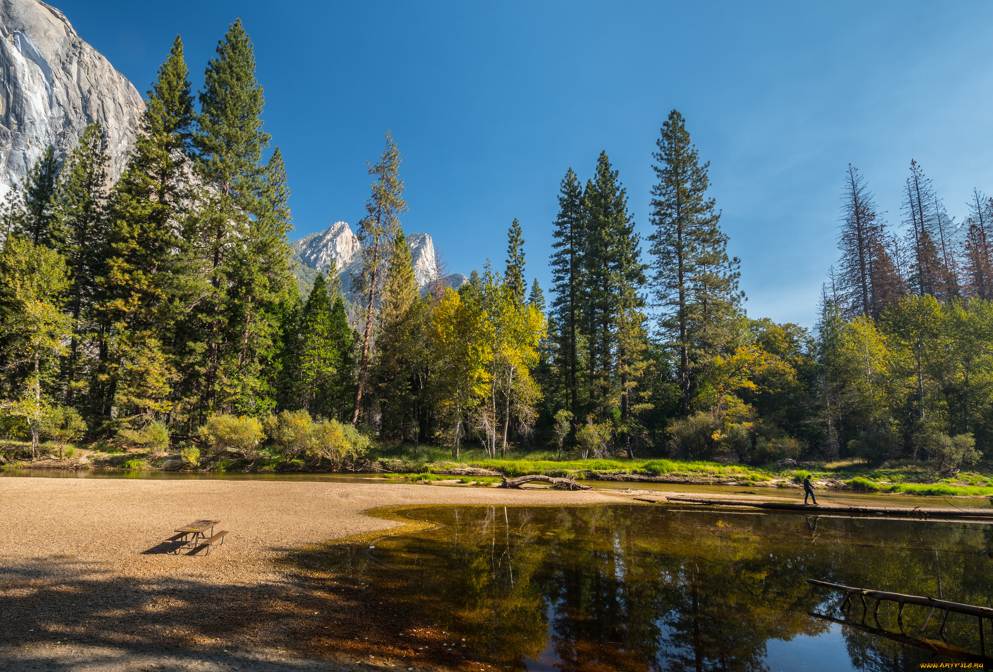 природа, реки, озера, простор