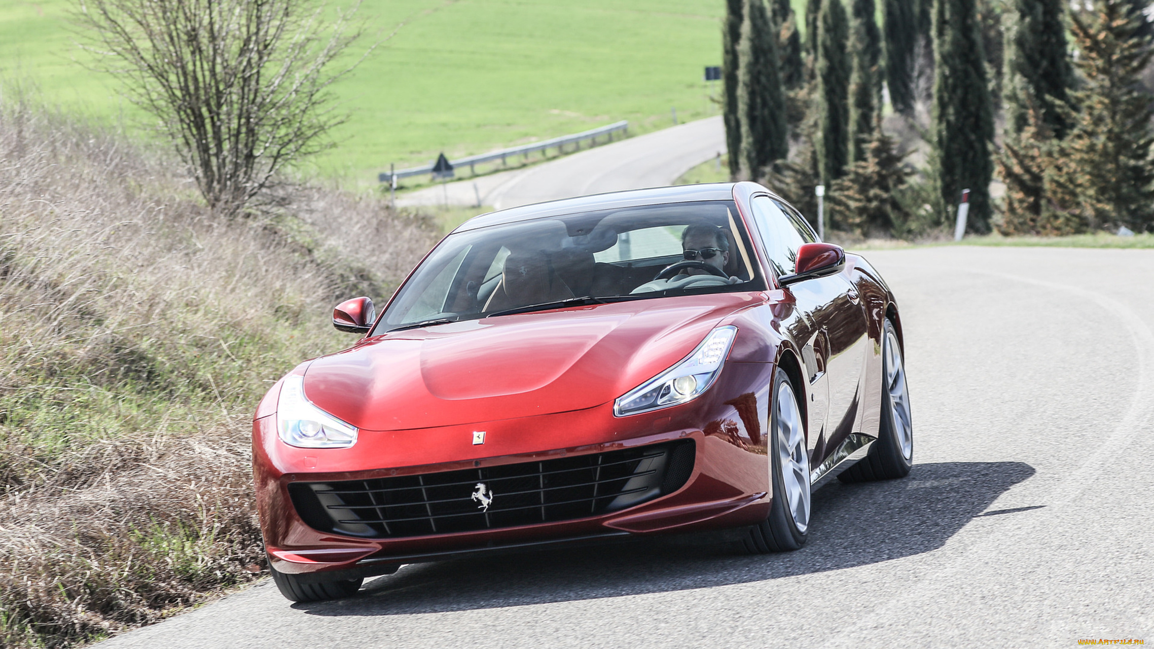 ferrari, gtc4lusso, t, 2017, автомобили, ferrari, gtc4lusso, t, 2017, красный