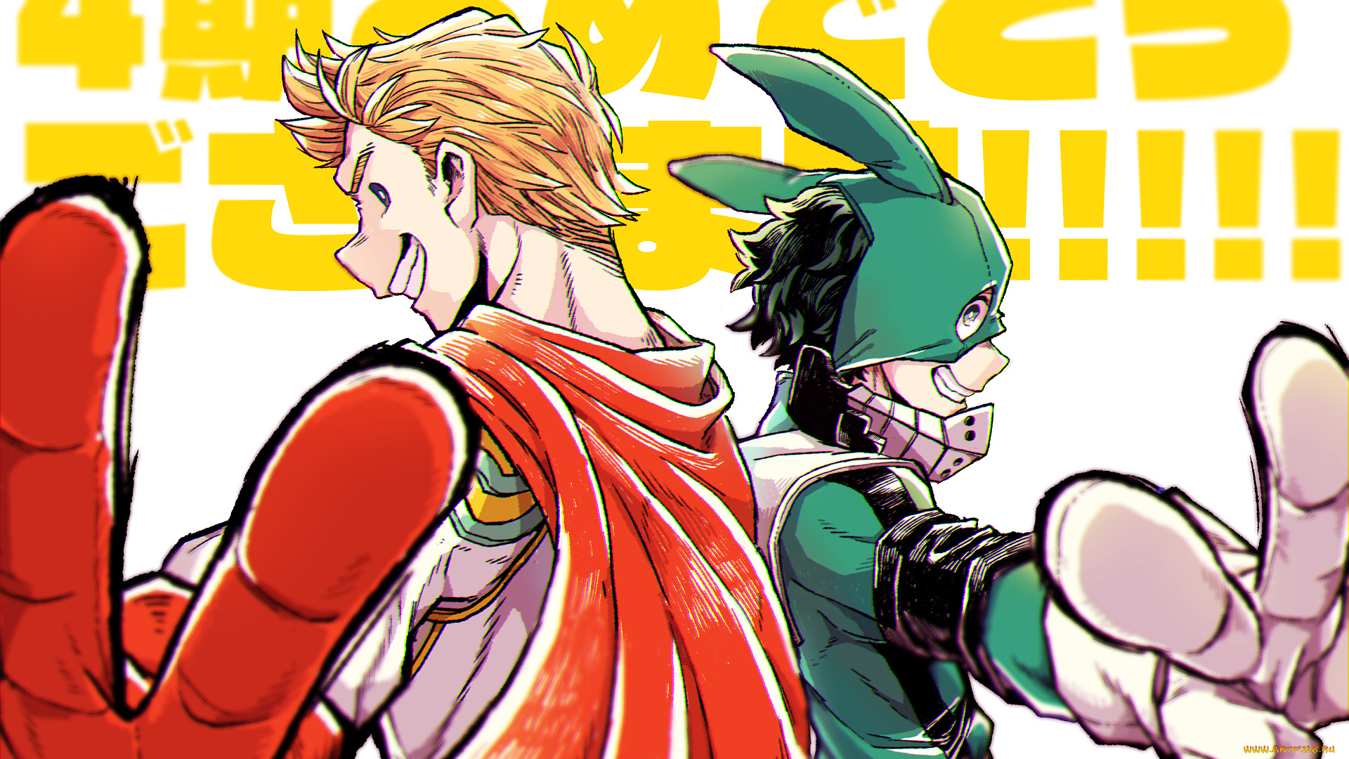 аниме, boku, no, hero, academia, моя, геройская, академия