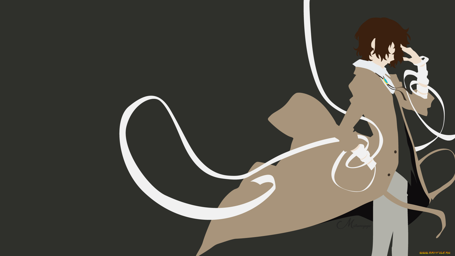 аниме, bungou, stray, dogs, дазай