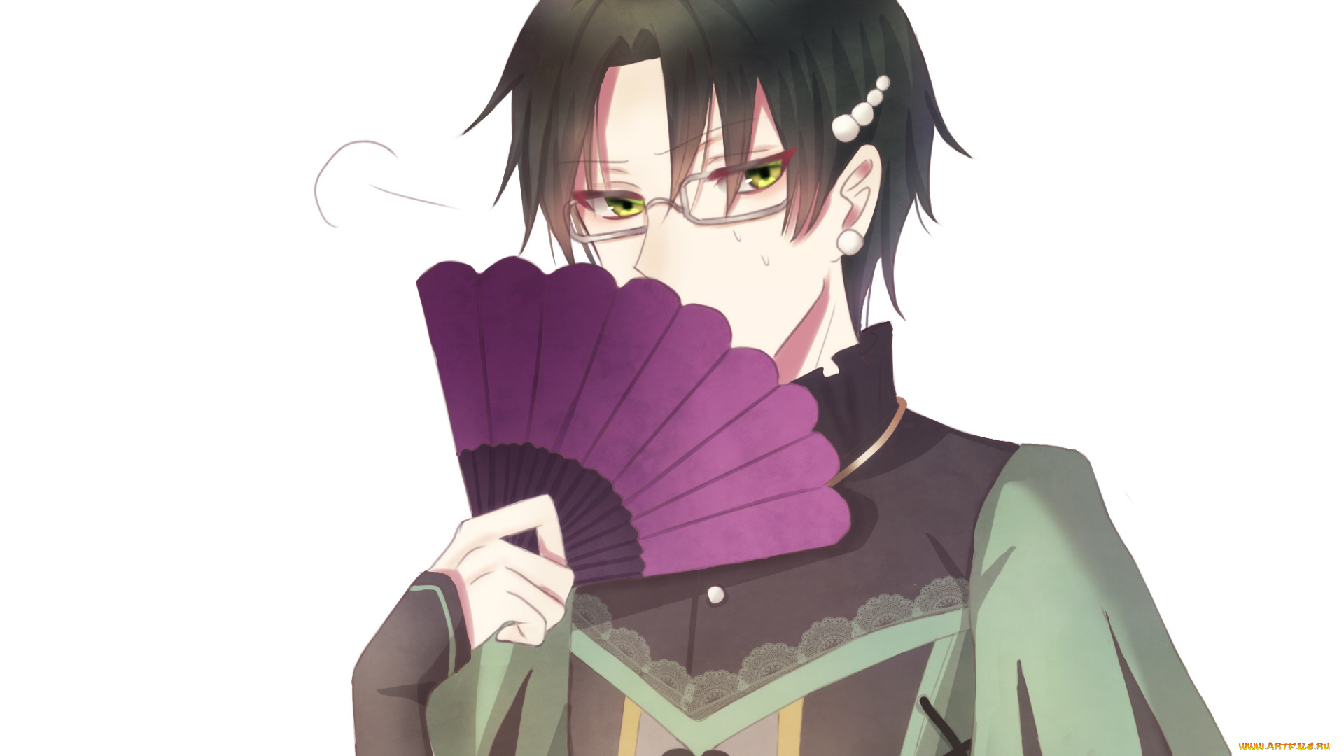 аниме, ensemble, stars, парень