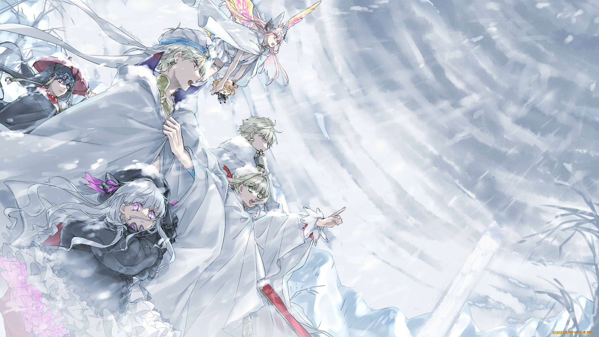 аниме, fate, stay, night, , grand, order, , apocrypha, судьба, великий, приказ