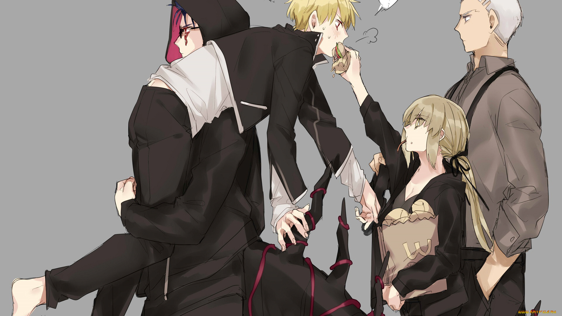 аниме, fate, stay, night, , grand, order, , apocrypha, судьба, великий, приказ