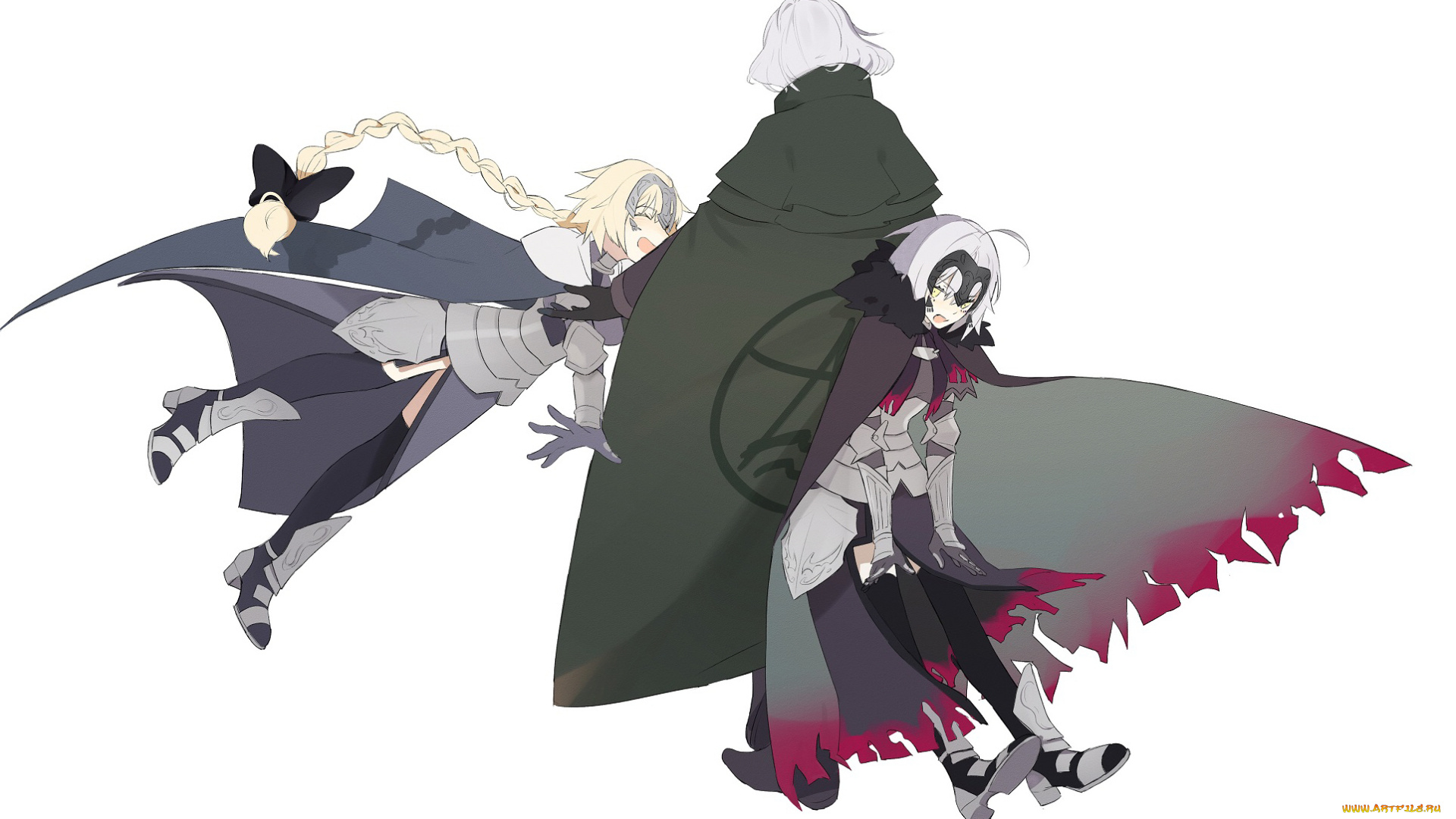 аниме, fate, stay, night, , grand, order, , apocrypha, судьба, великий, приказ