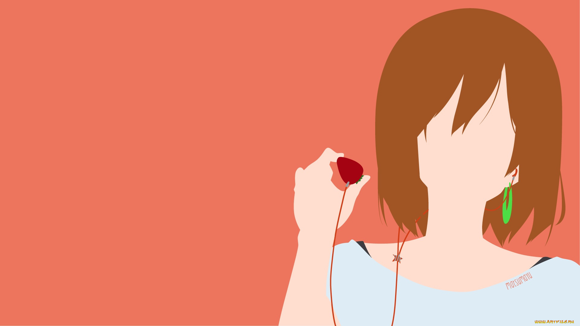 аниме, k-on, фон, взгляд, девушка