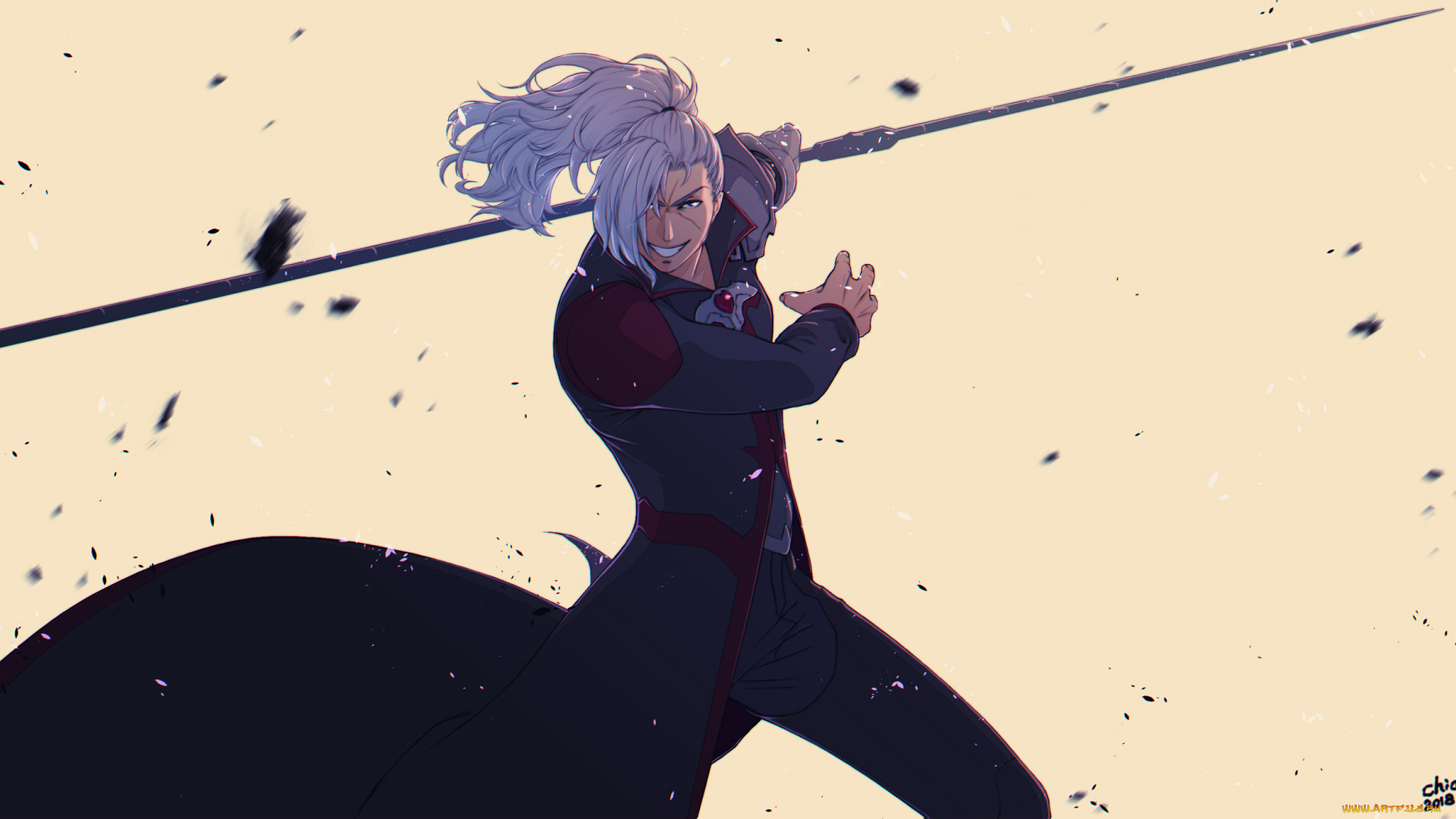 аниме, оружие, , техника, , технологии, парень