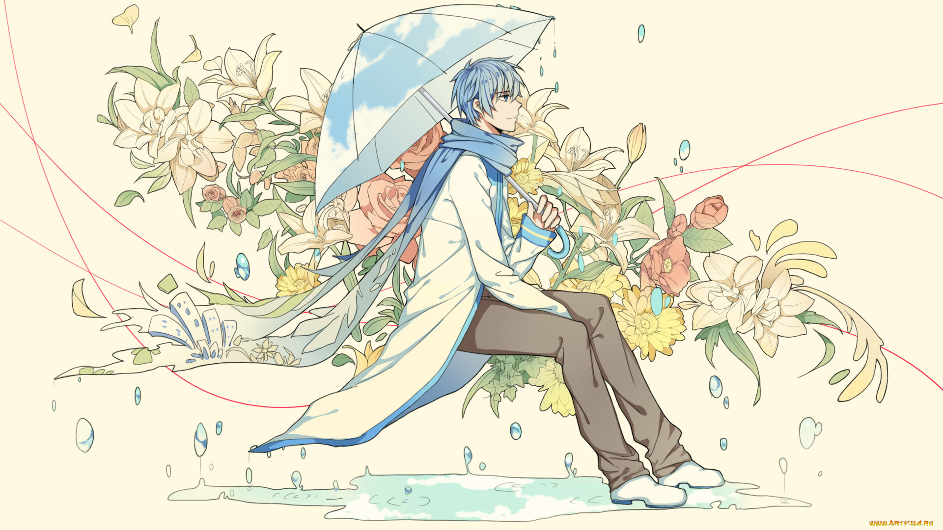 аниме, vocaloid, кайто