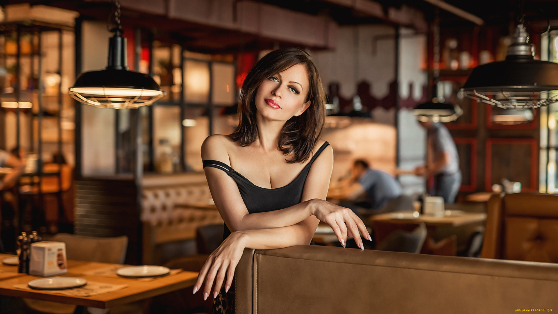 девушка, девушки, -unsort, , брюнетки, темноволосые, модель