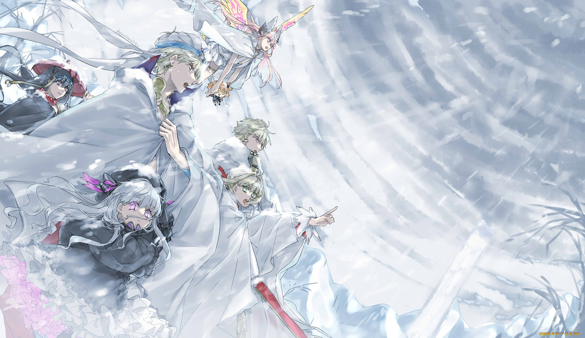 аниме, fate, stay, night, , grand, order, , apocrypha, судьба, великий, приказ