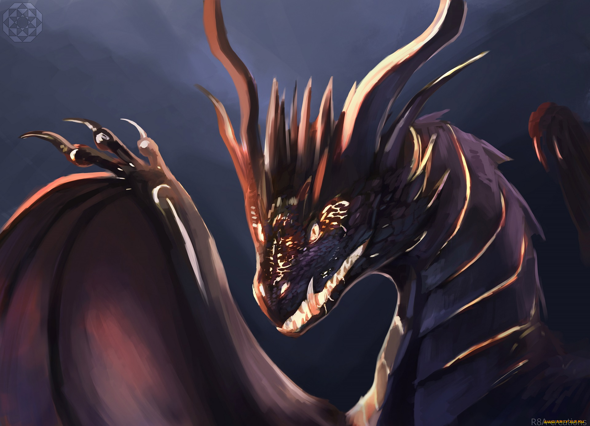 фэнтези, драконы, дракон