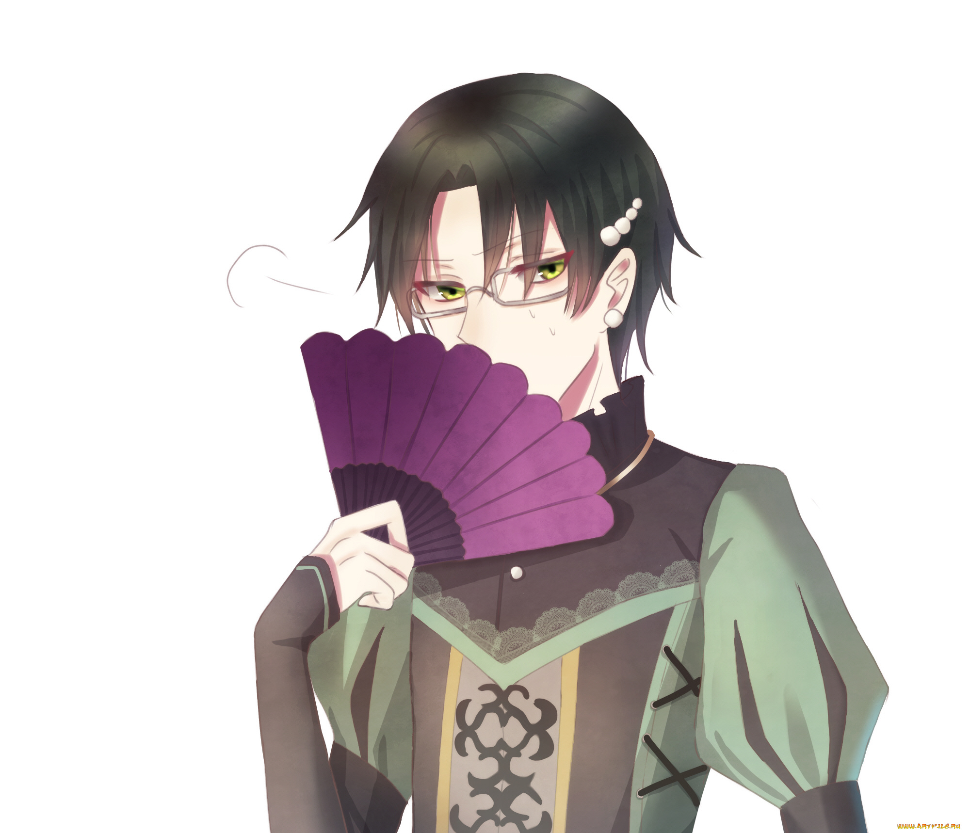 аниме, ensemble, stars, парень