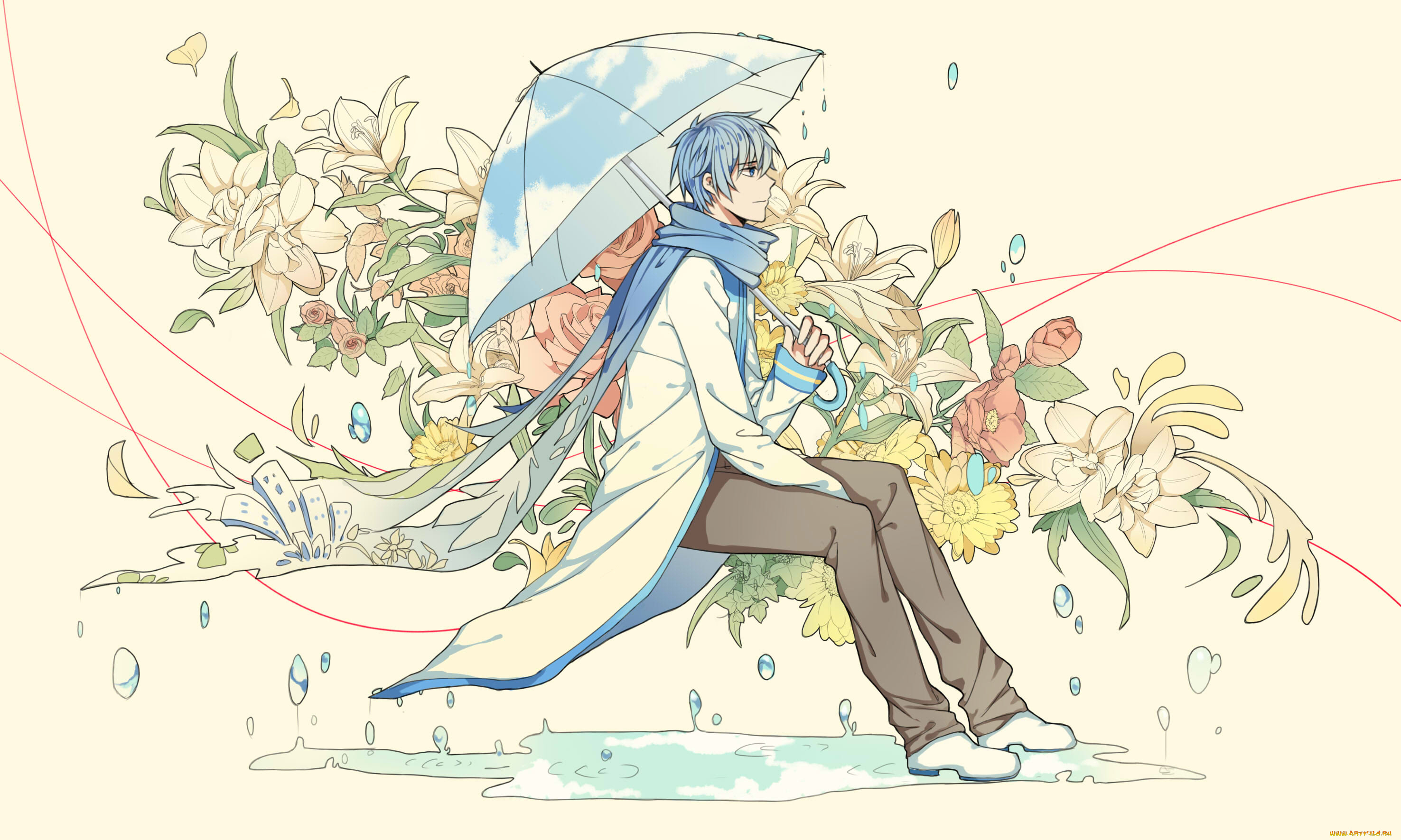 аниме, vocaloid, кайто