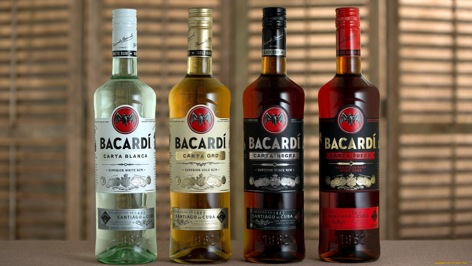 бренды, bacardi, ром