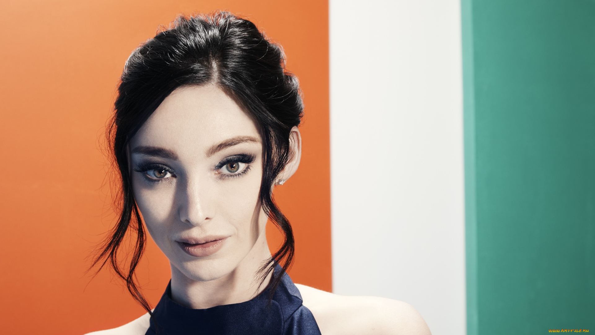 девушки, emma, dumont, emma, dumont, брюнетка, лицо