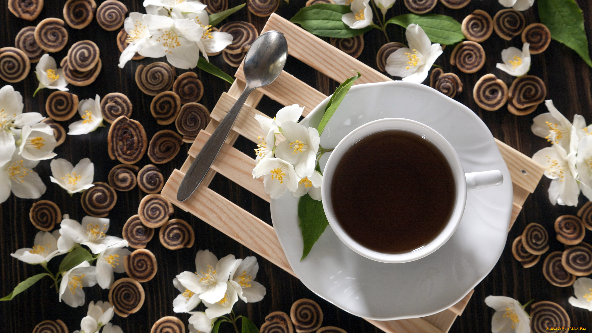 еда, кофе, , кофейные, зёрна, жасмин, печенье