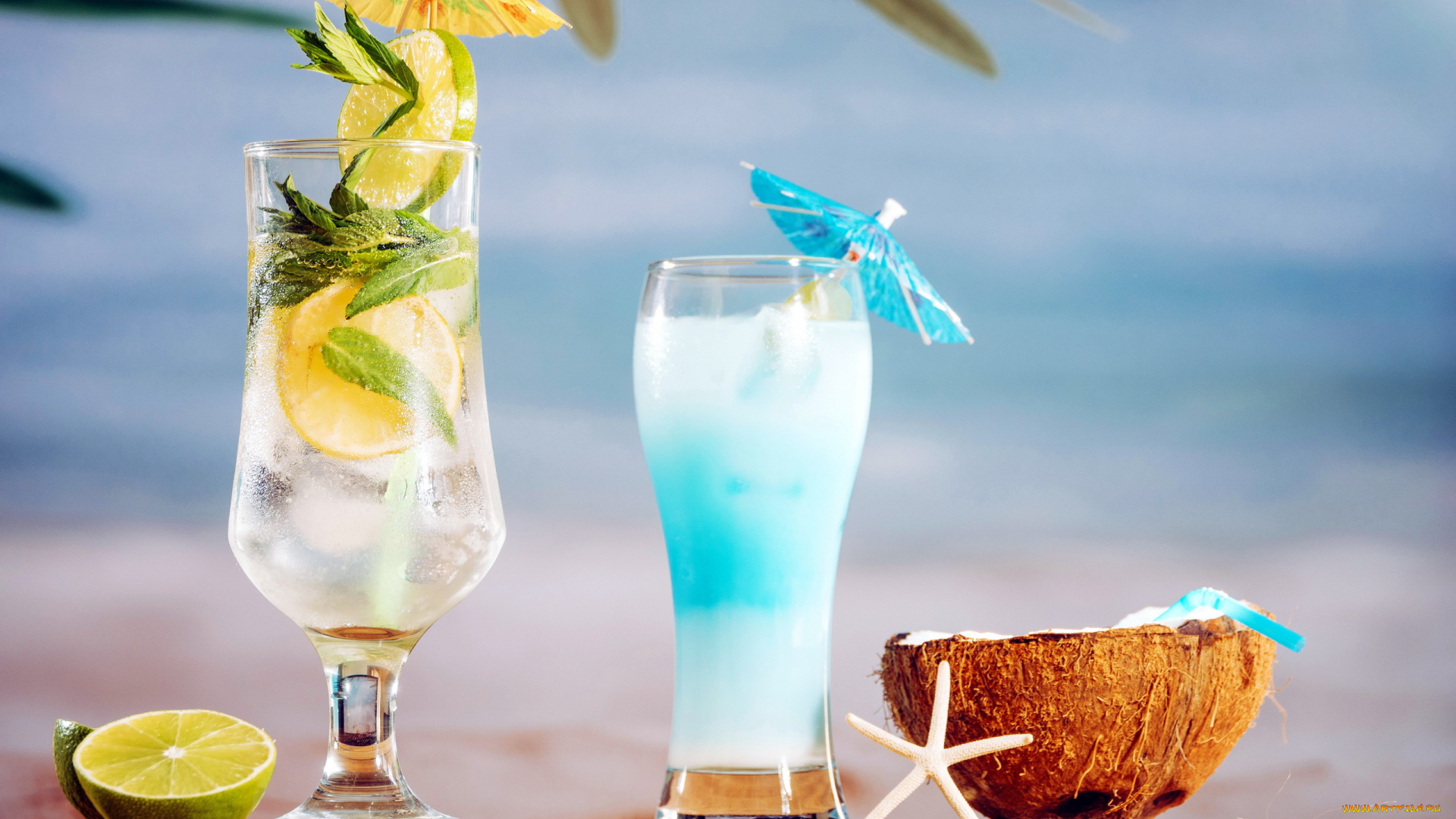 еда, напитки, , коктейль, кокос, лайм, коктейль