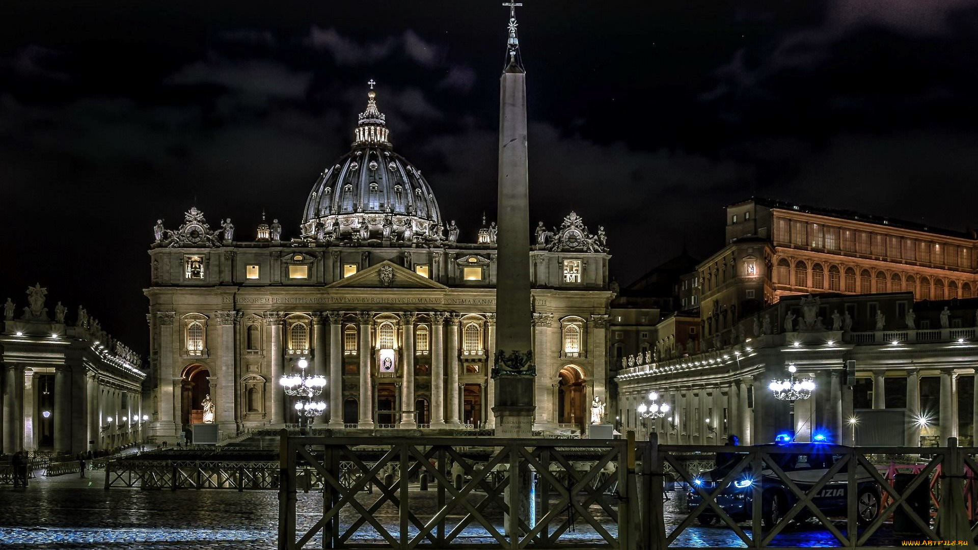 города, рим, , ватикан, , италия, собор