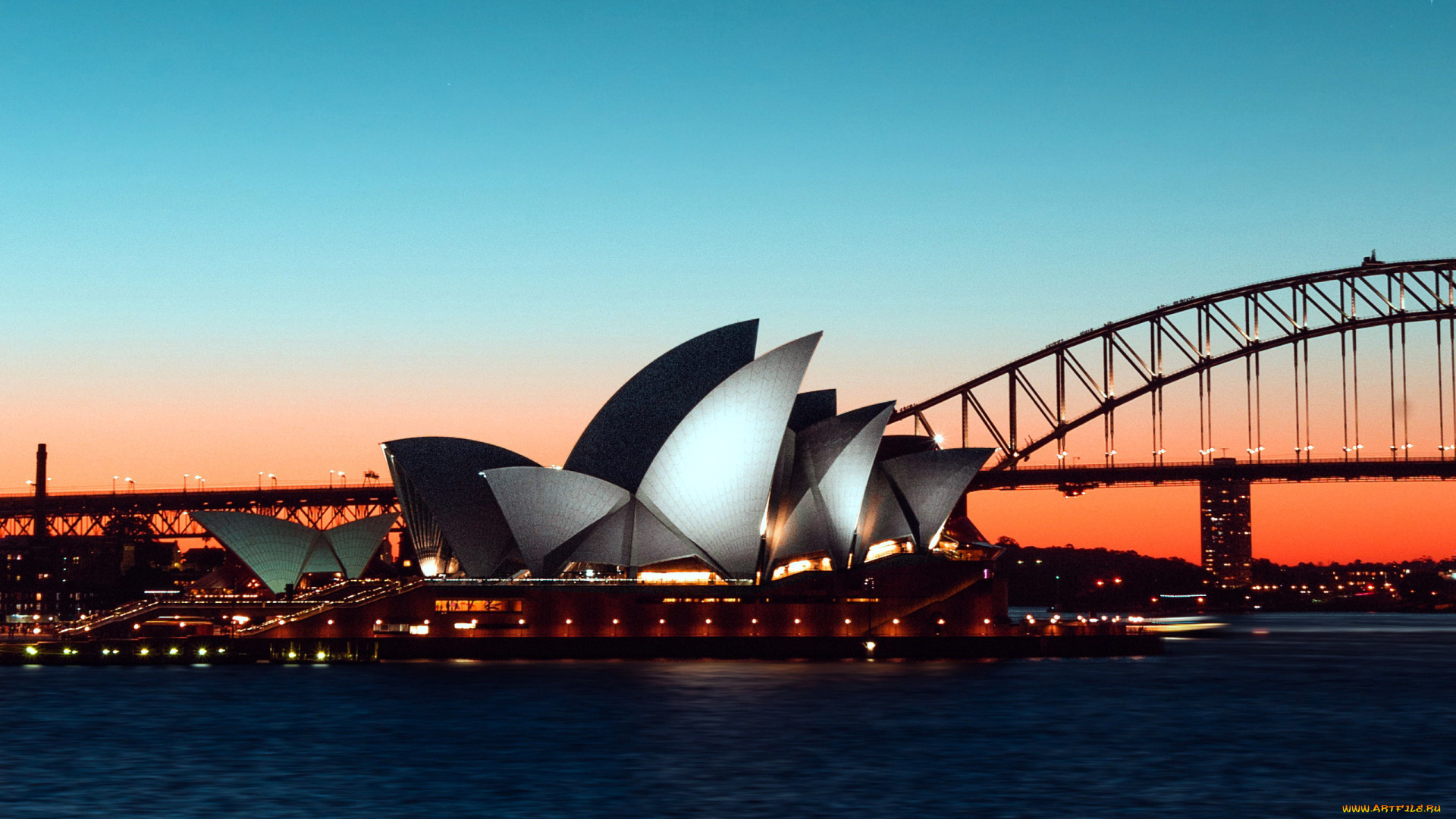 города, сидней, , австралия, опера