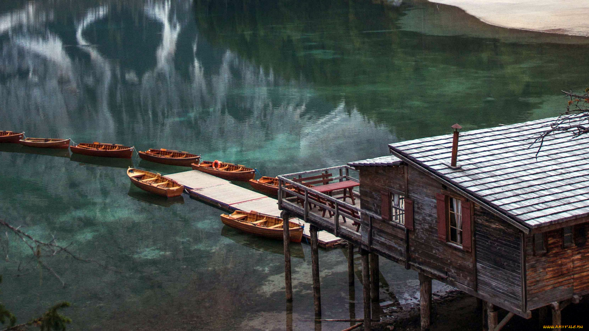 корабли, лодки, , шлюпки, отражение, озеро