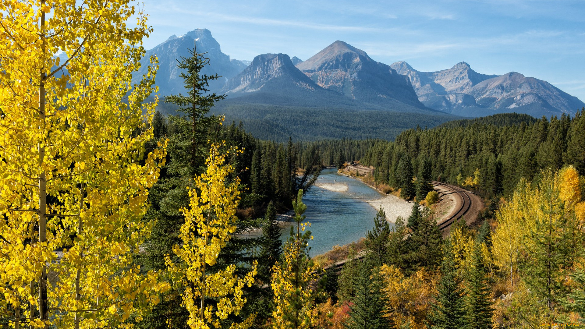 природа, горы, простор