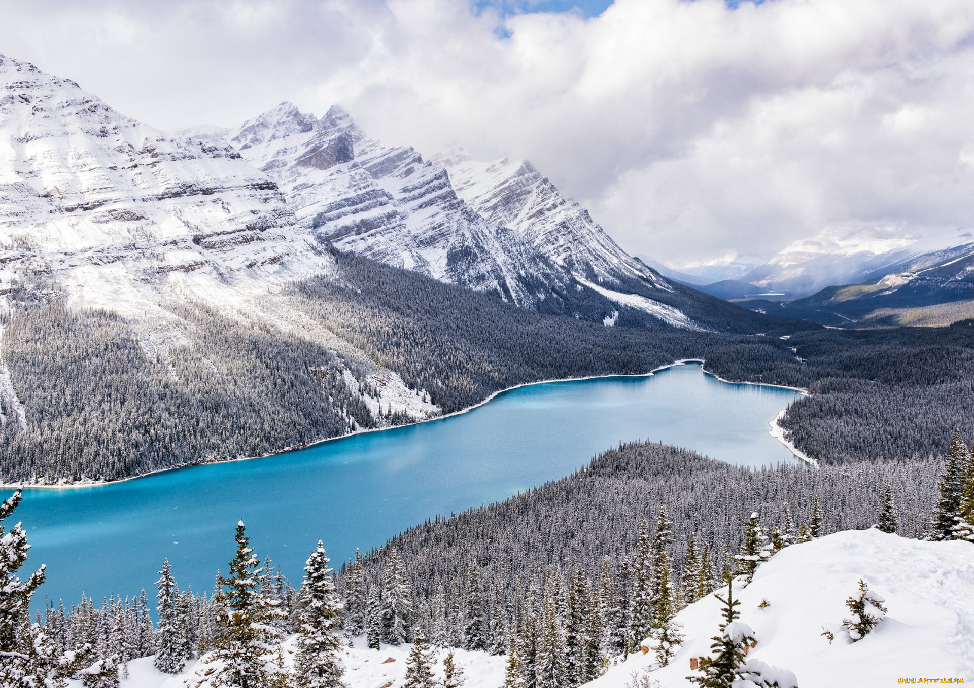 природа, водопады, простор