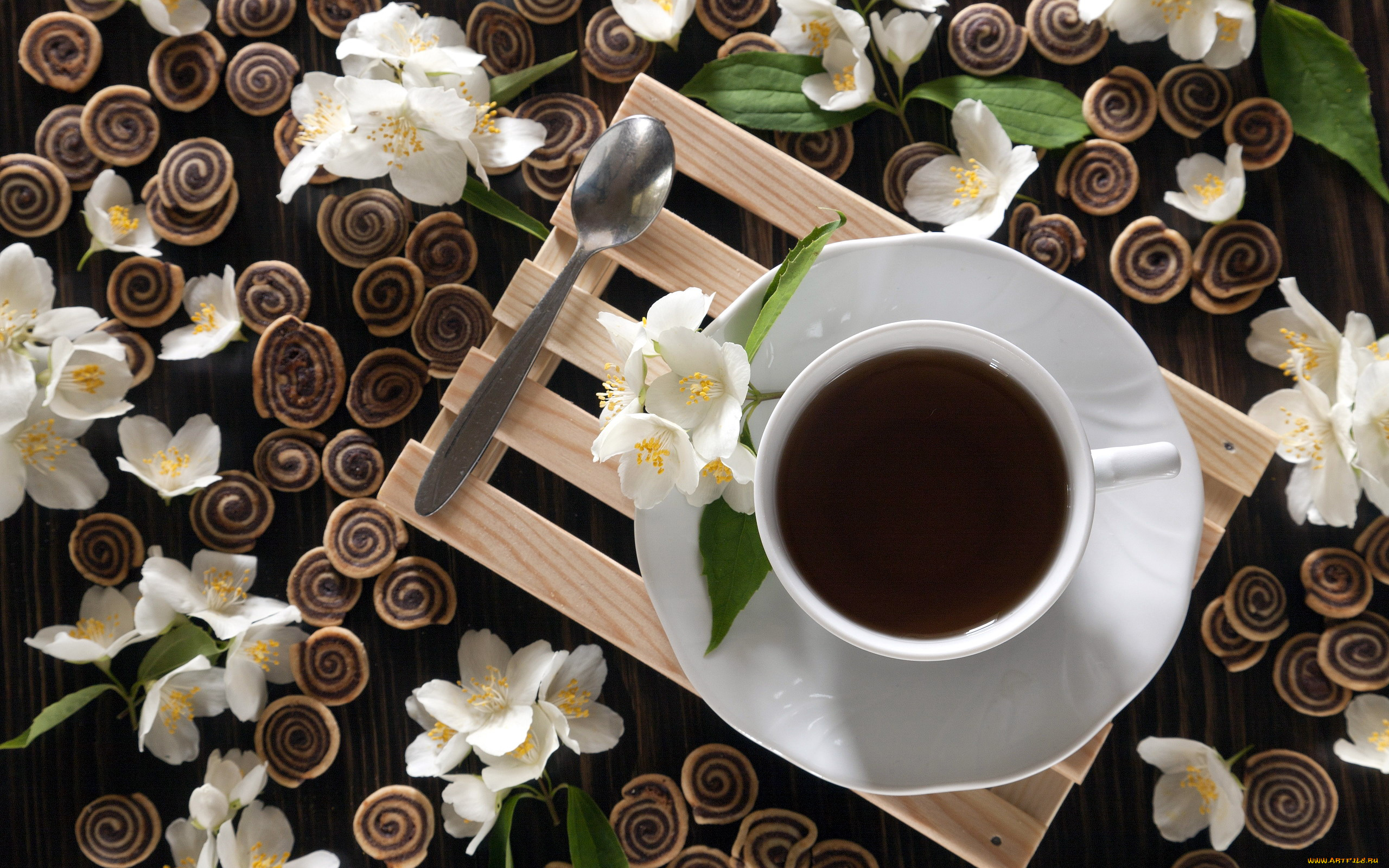 еда, кофе, , кофейные, зёрна, жасмин, печенье