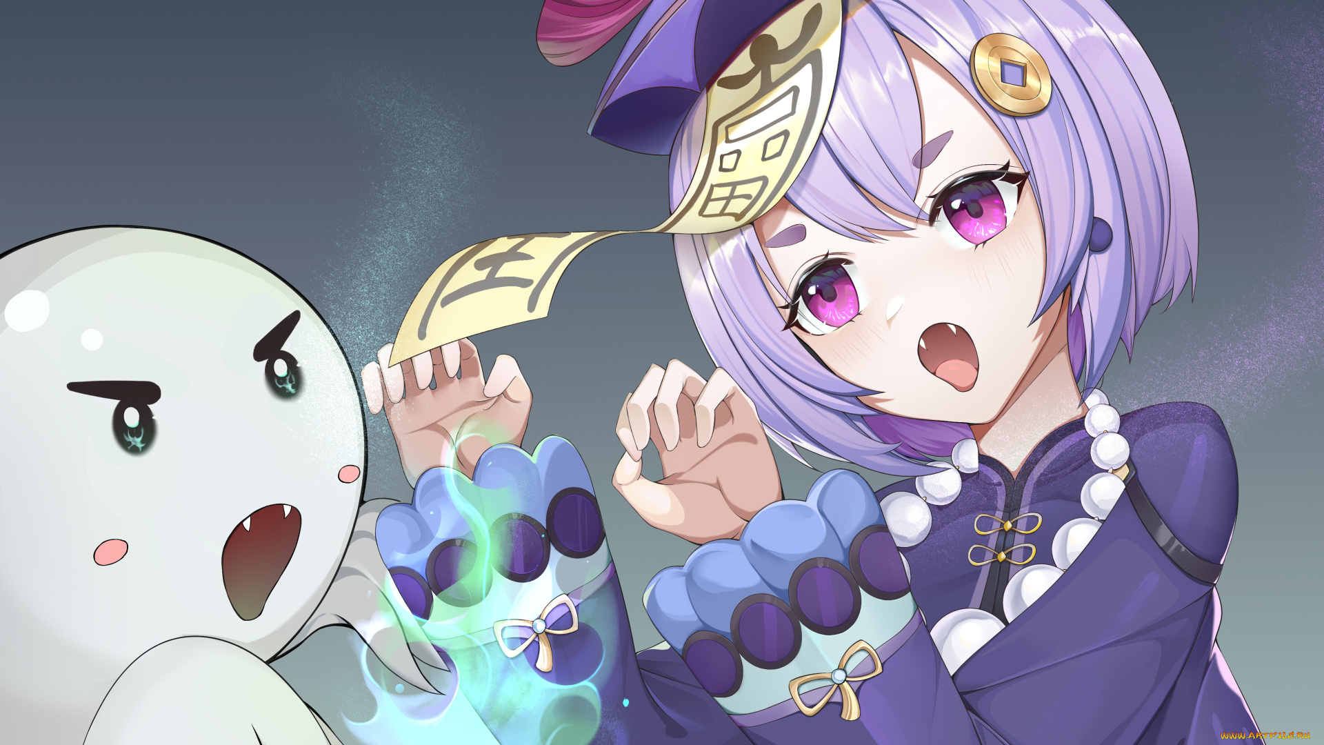 аниме, genshin, impact, genshin, impact