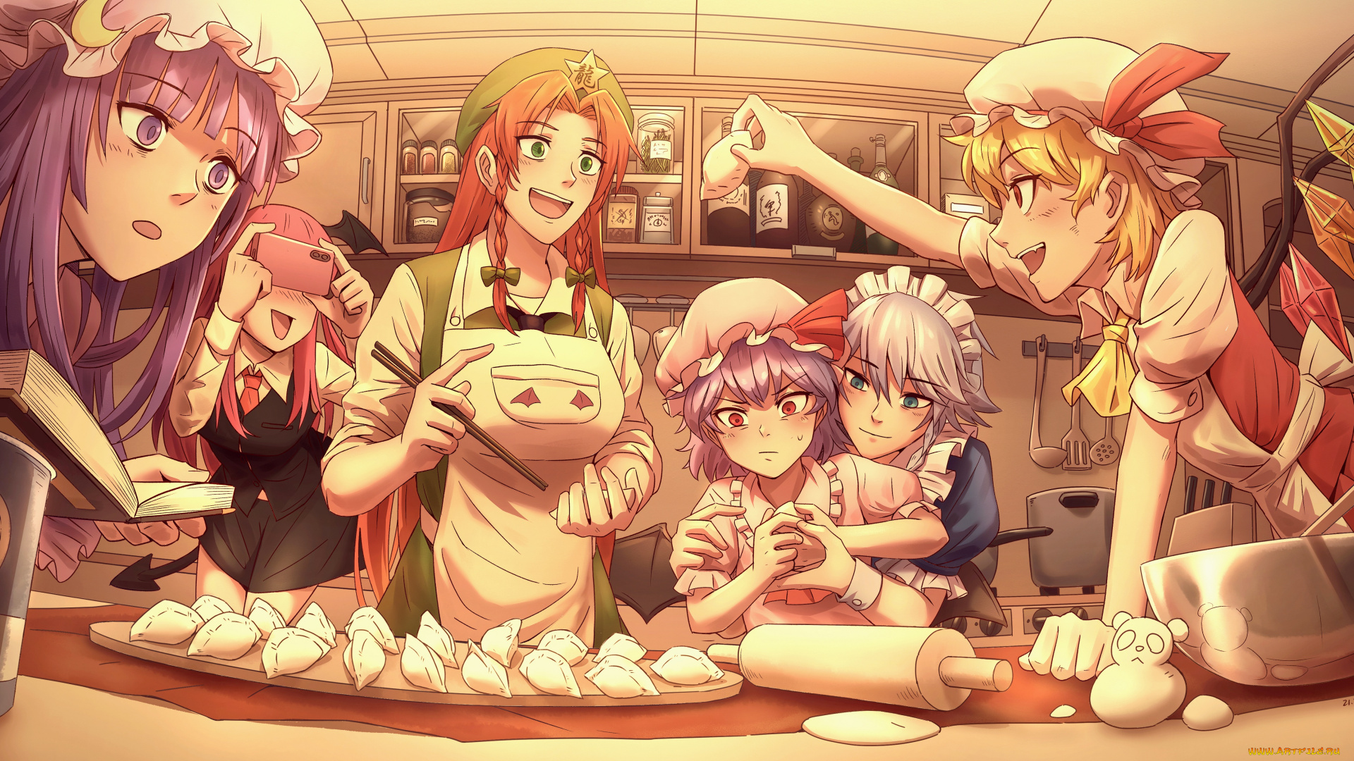 аниме, touhou, тоухоу