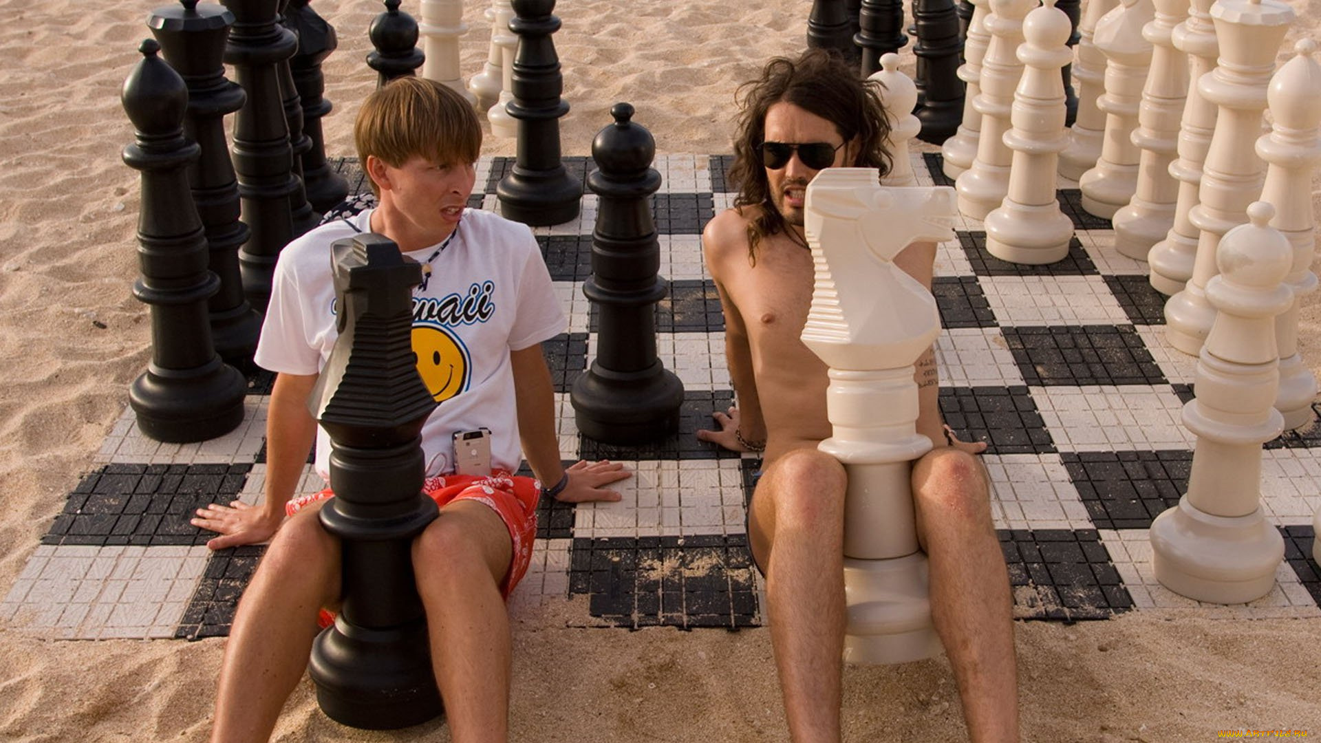 кино, фильмы, forgetting, sarah, marshall, мужчины, шахматы