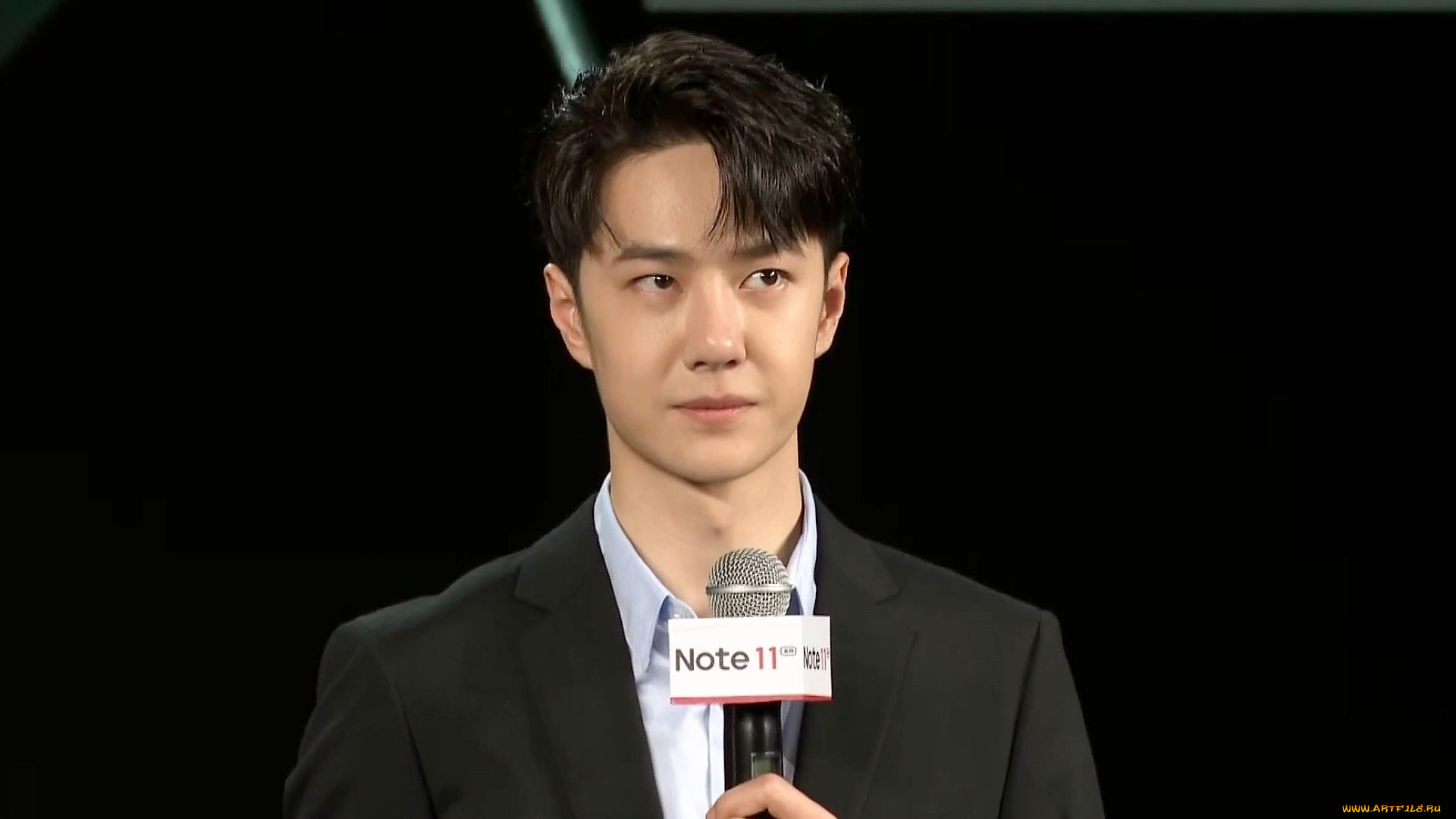 мужчины, wang, yi, bo, актер, лицо, пиджак, микрофон