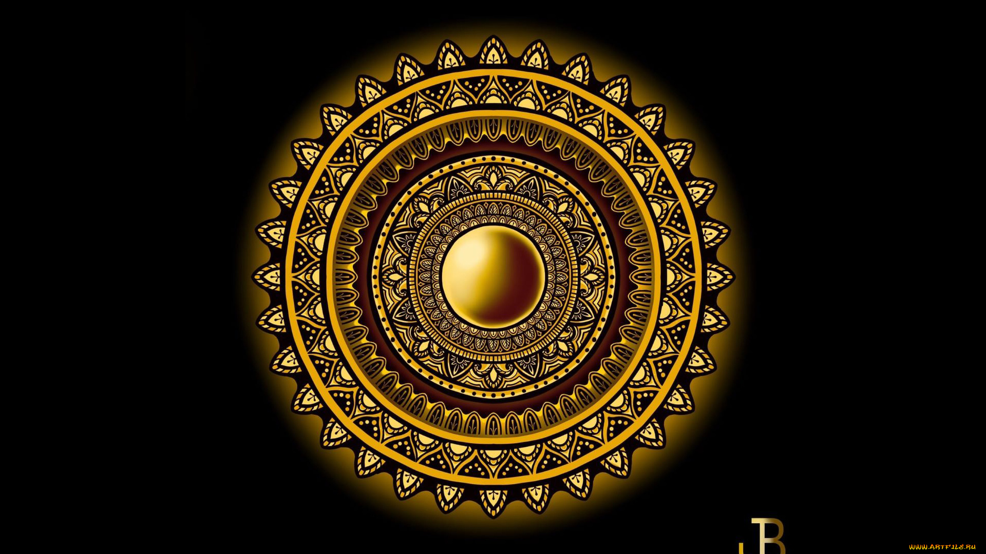 векторная, графика, -графика, , graphics, круг, орнамент