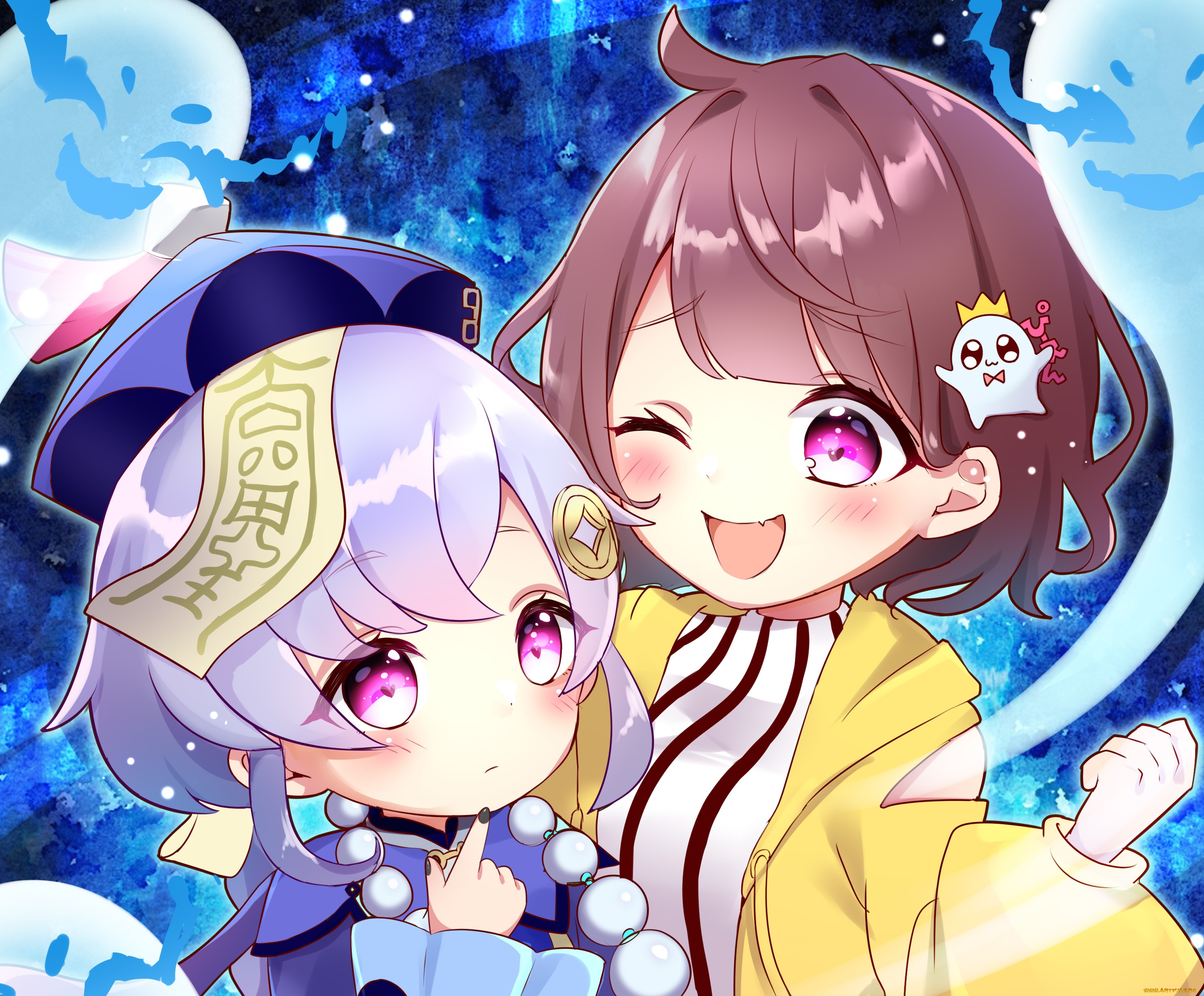 аниме, genshin, impact, genshin, impact