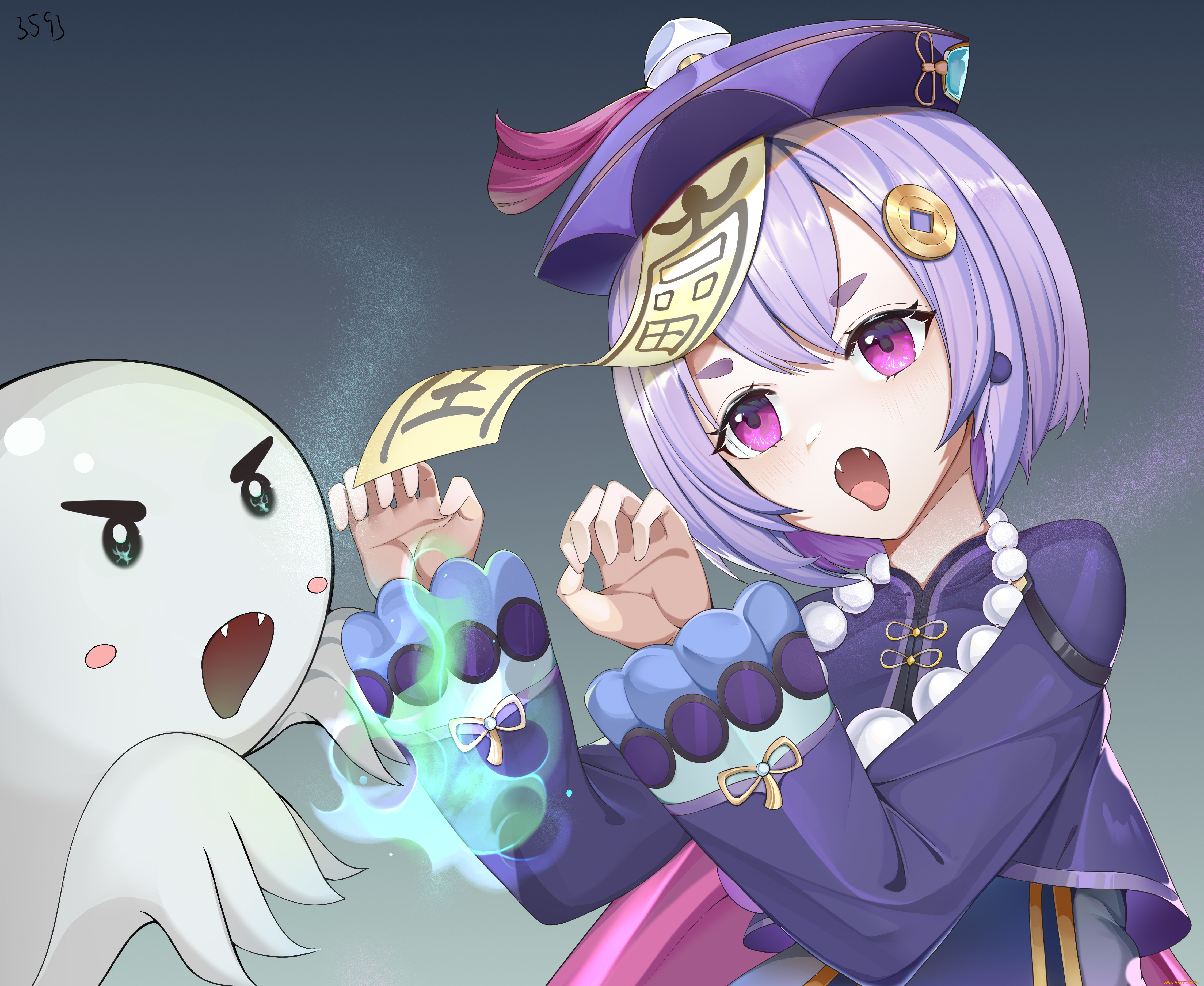 аниме, genshin, impact, genshin, impact