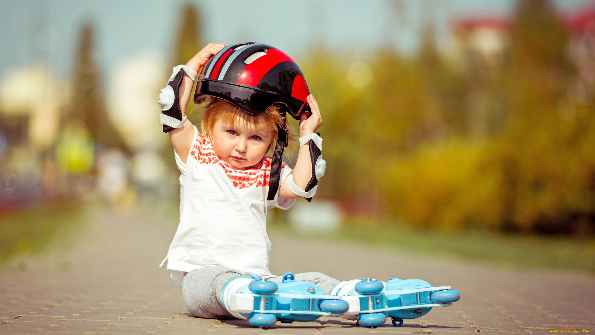 разное, дети, ребенок, шлем, ролики