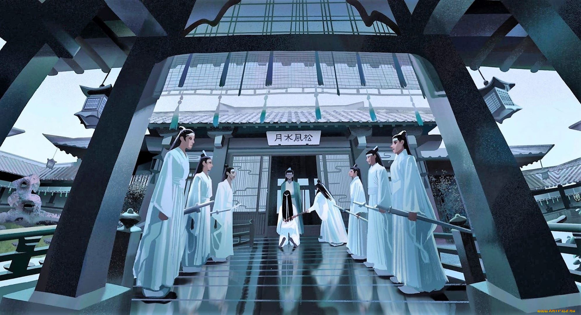 рисованное, кино, , мультфильмы, гусу, лань, адепты, наказание