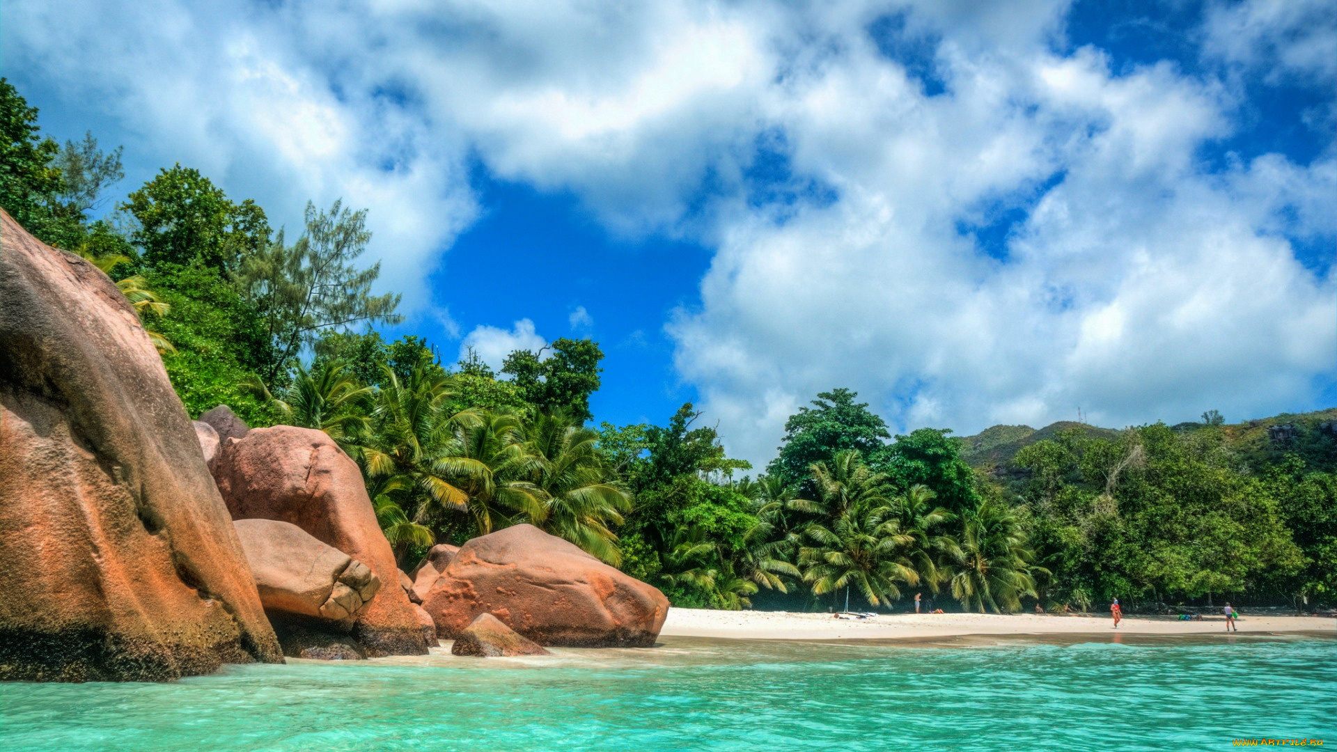 seychelles, beach, природа, тропики, seychelles, beach