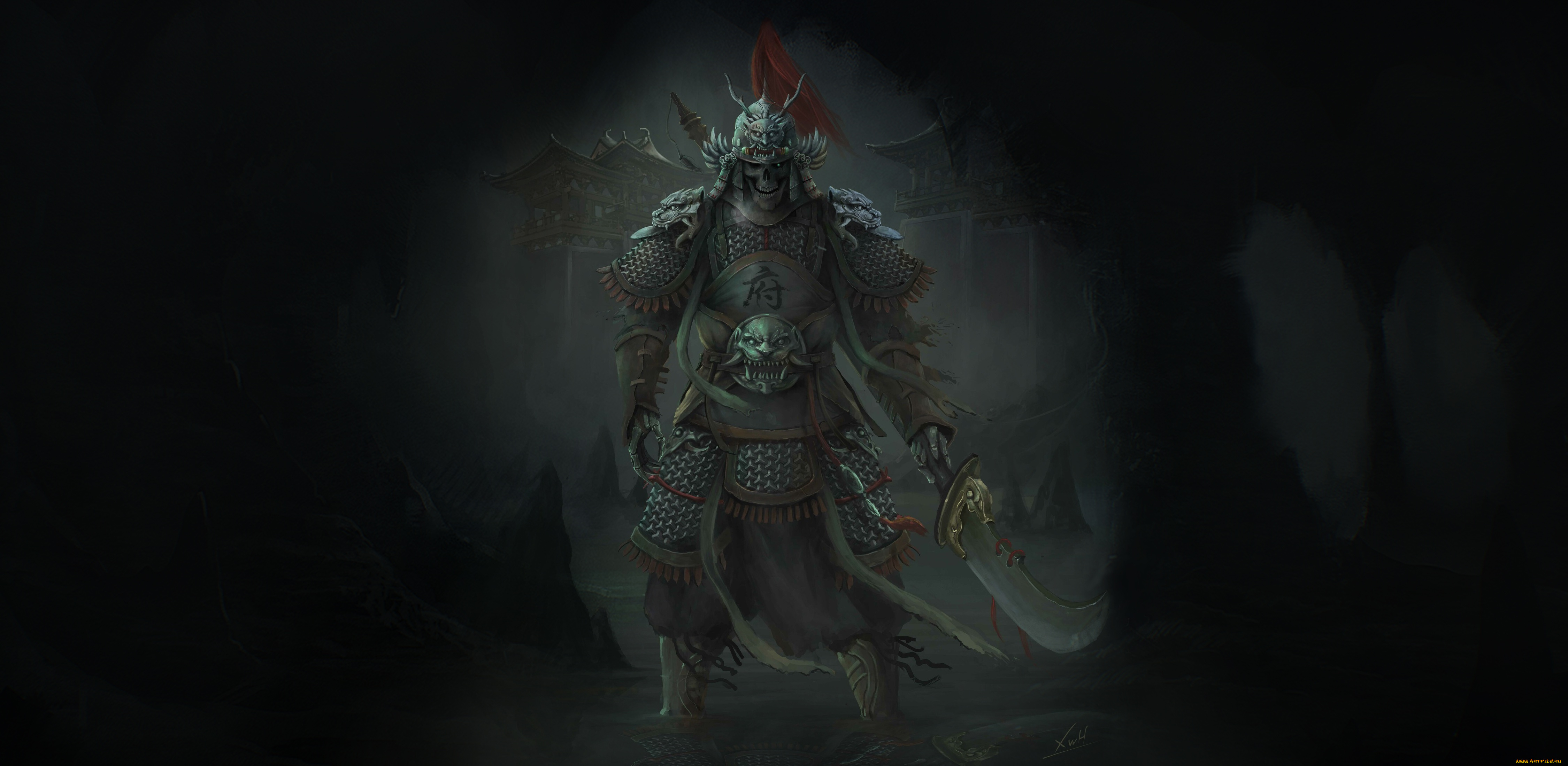 фэнтези, нежить, скелет