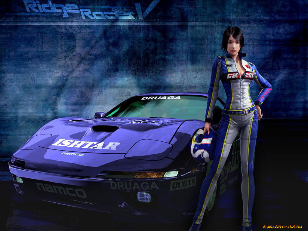 видео, игры, ridge, racer