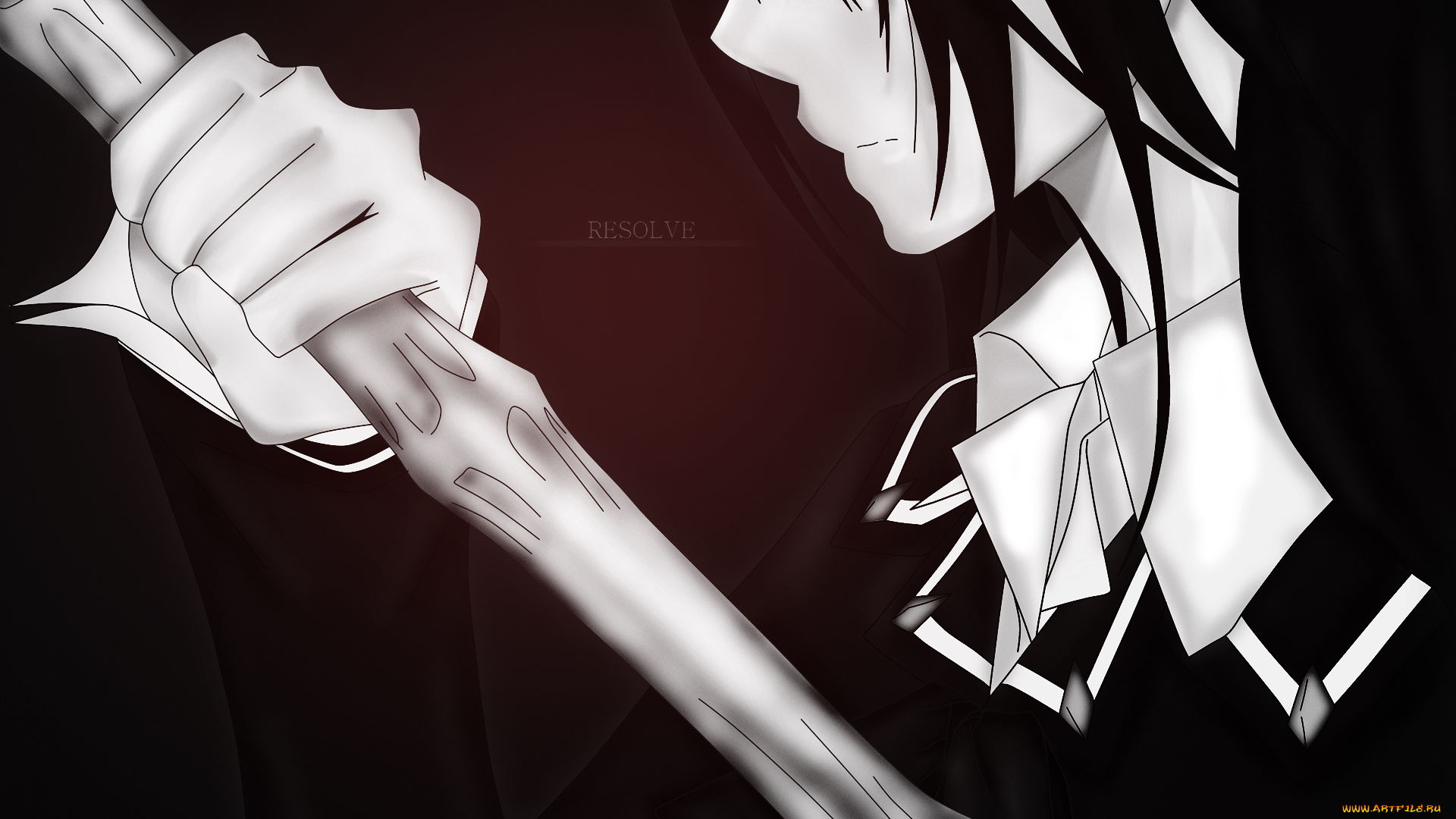 аниме, vampire, knight