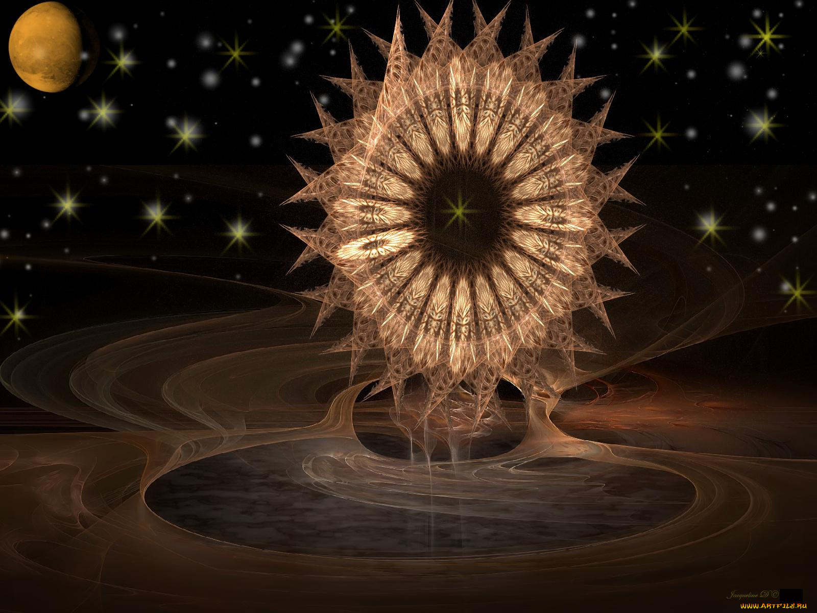 3д, графика, fractal, фракталы, абстракция, узор