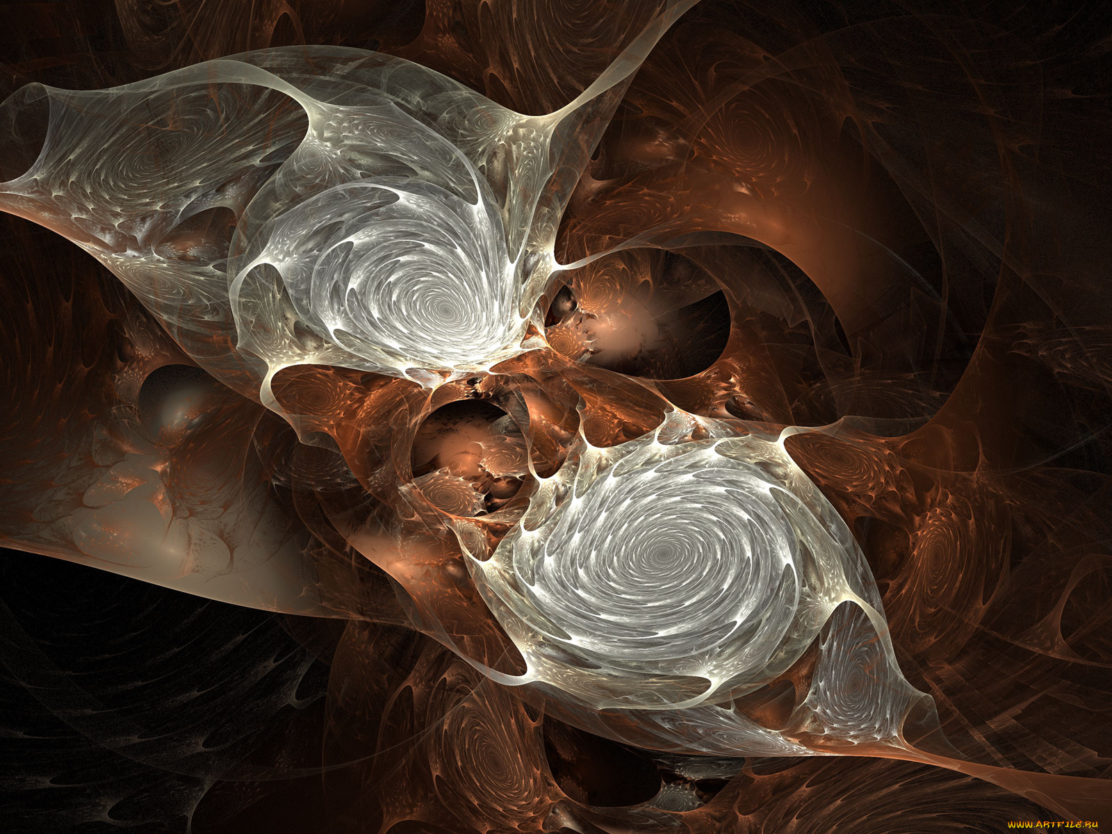 3д, графика, fractal, фракталы, абстракция