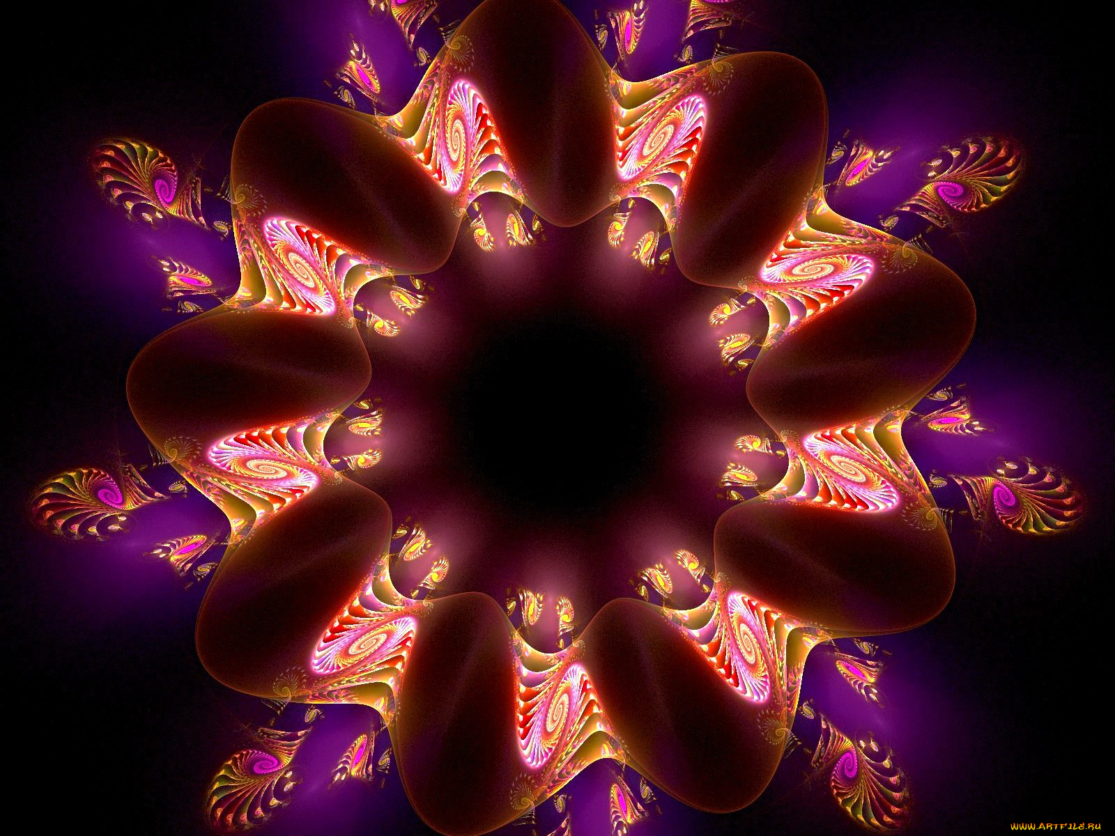 3д, графика, fractal, фракталы, абстракция