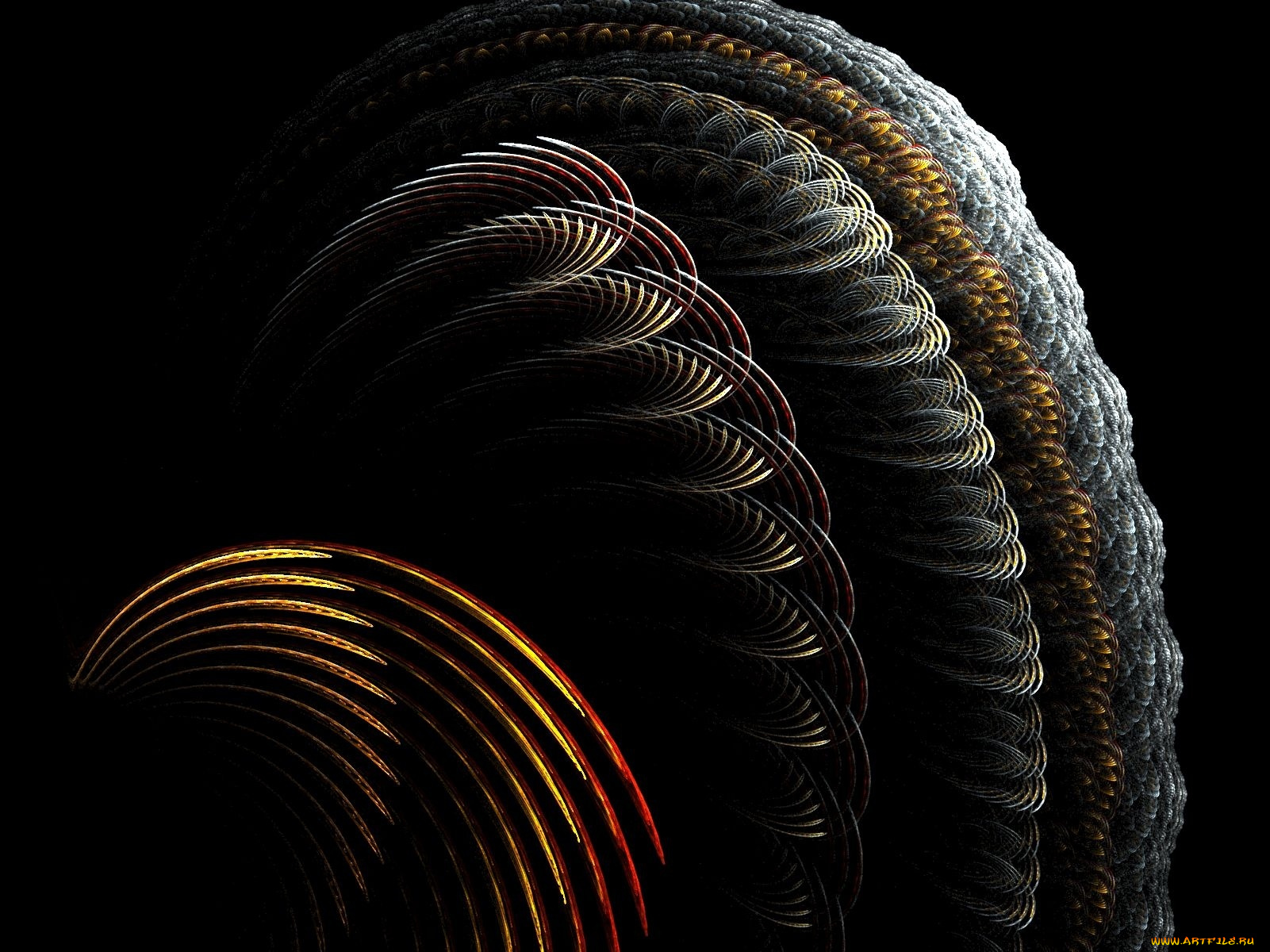 3д, графика, fractal, фракталы, абстракция